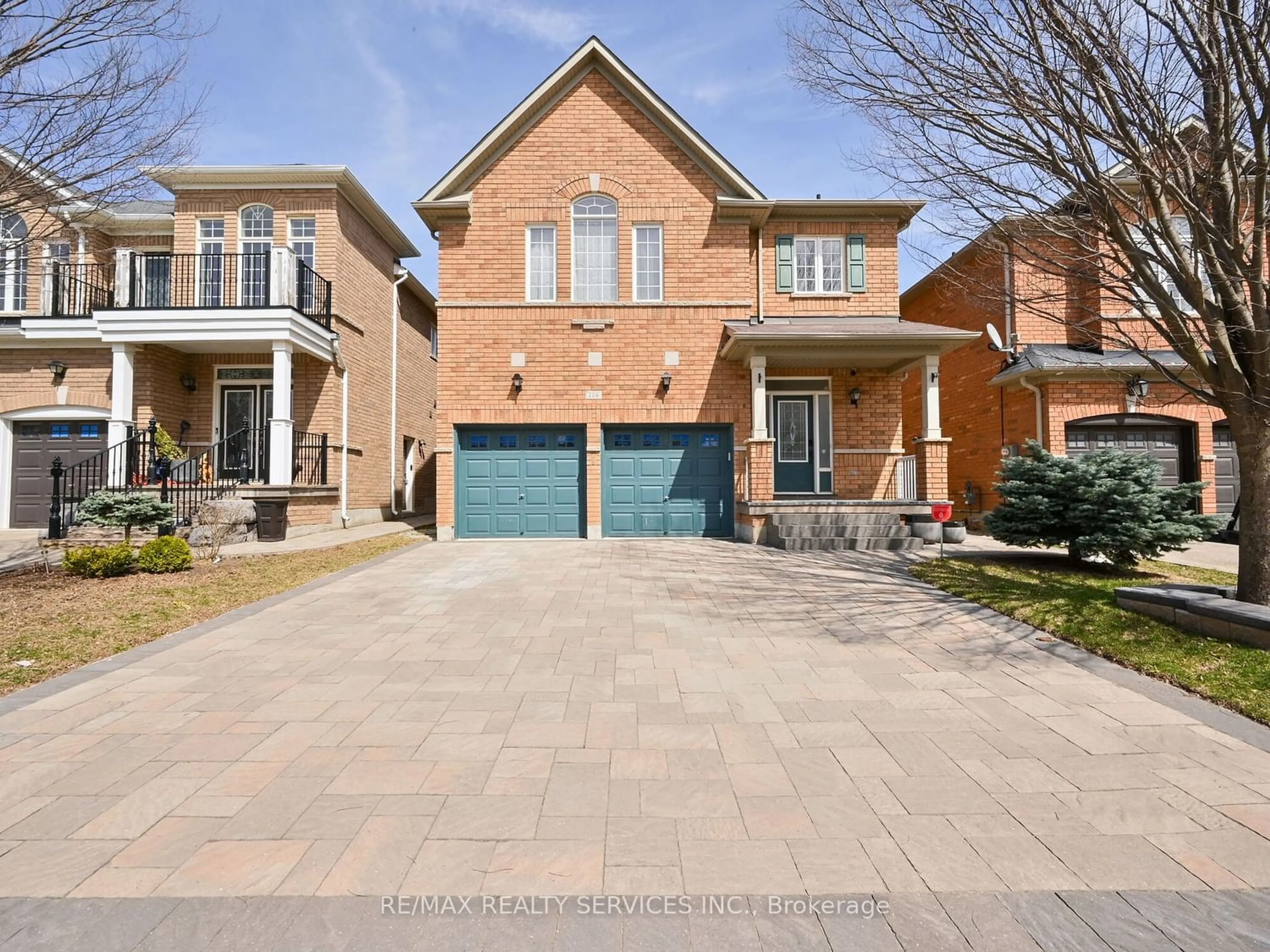 Home with brick exterior material for 114 Iceland Poppy Tr, Brampton Ontario L7A 0N4