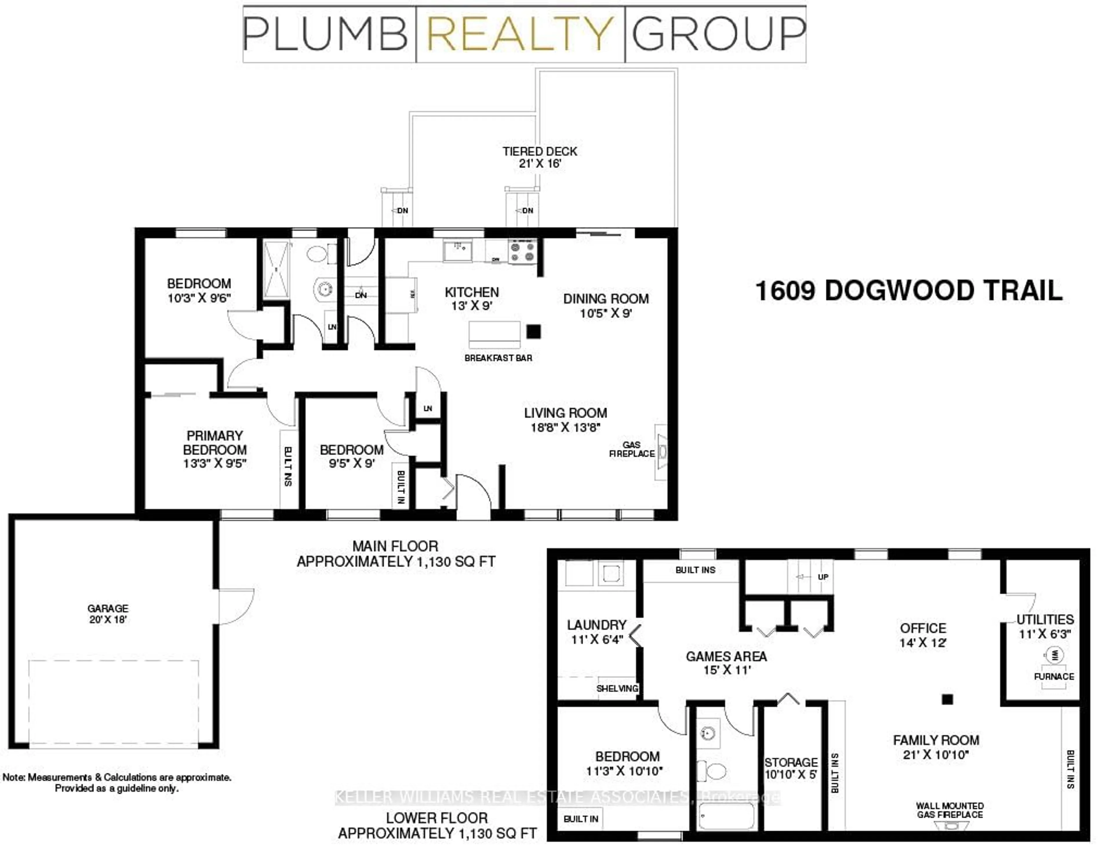 Floor plan for 1609 Dogwood Tr, Mississauga Ontario L5G 3A4