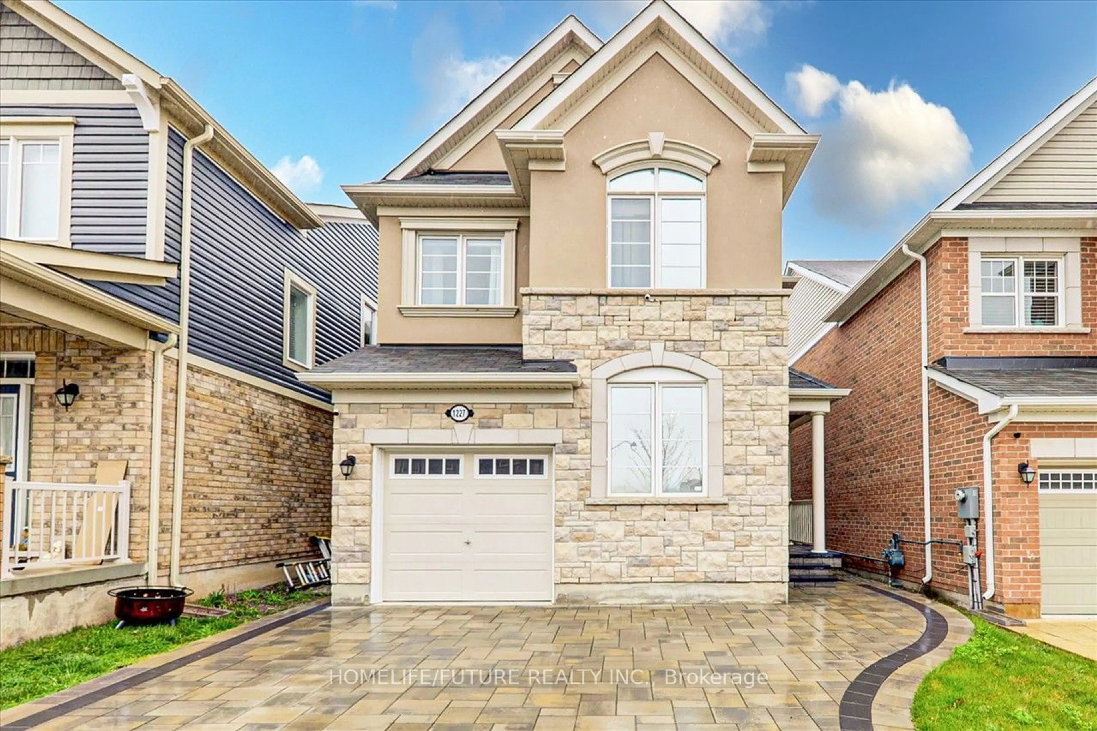 Home with brick exterior material for 1227 Farmstead Dr, Milton Ontario L9T 7K6