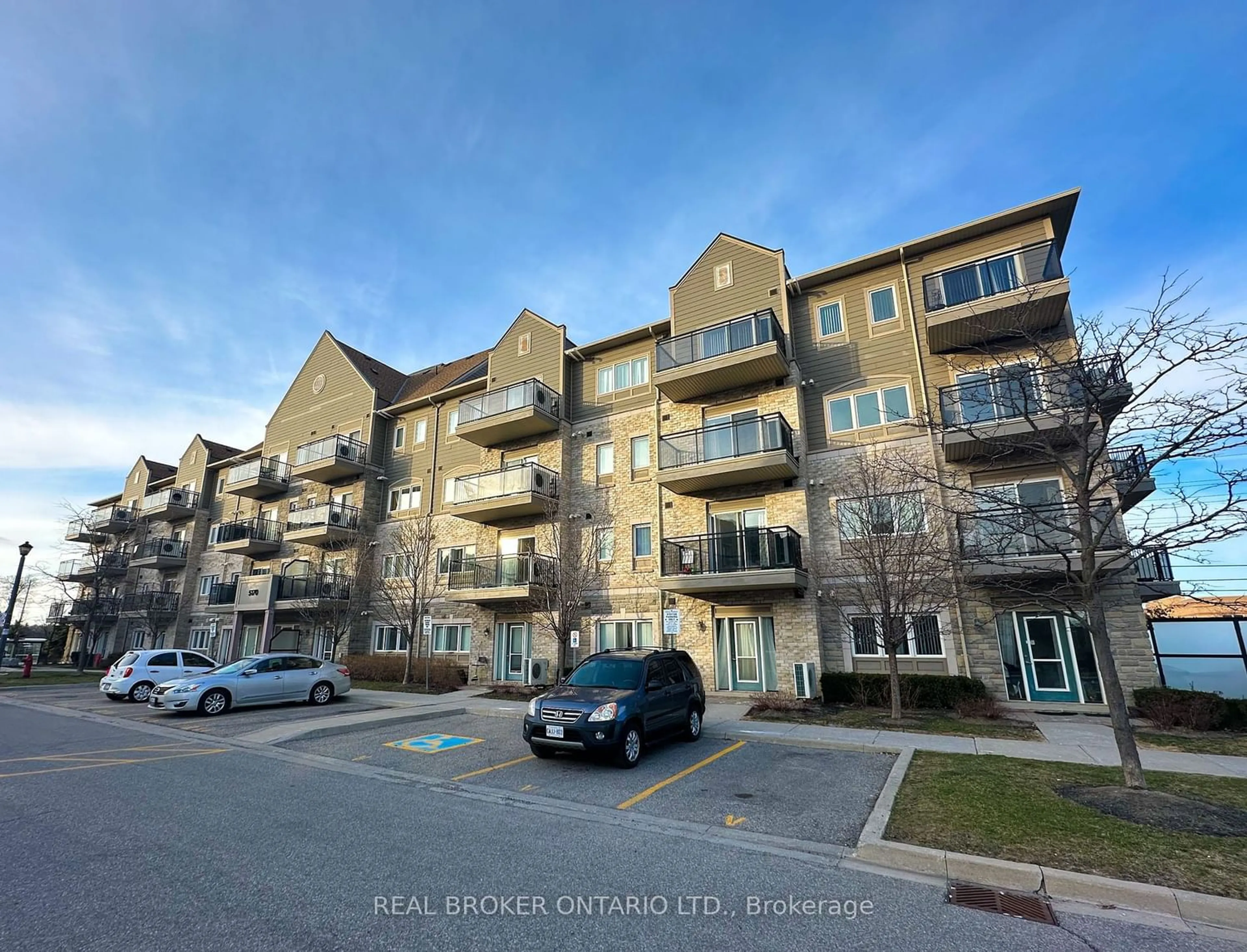 A pic from exterior of the house or condo for 5170 Winston Churchill Blvd #405, Mississauga Ontario L5M 0P2