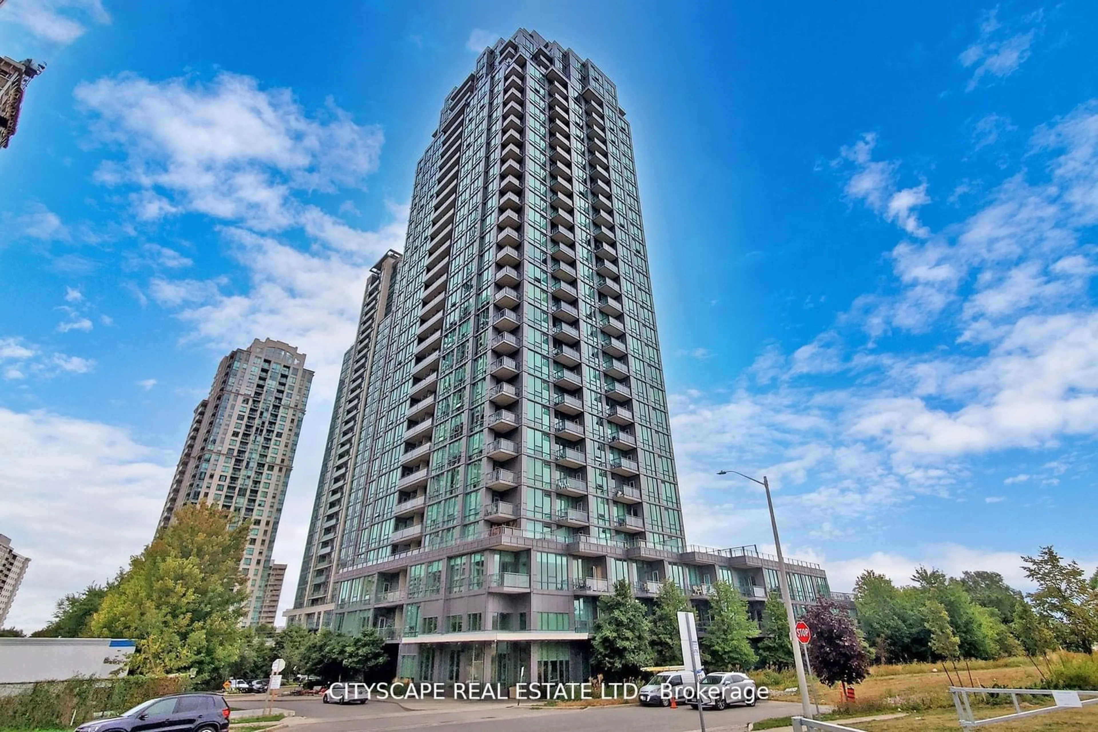 A pic from exterior of the house or condo for 3525 Kariya Dr #301, Mississauga Ontario L5B 0C2