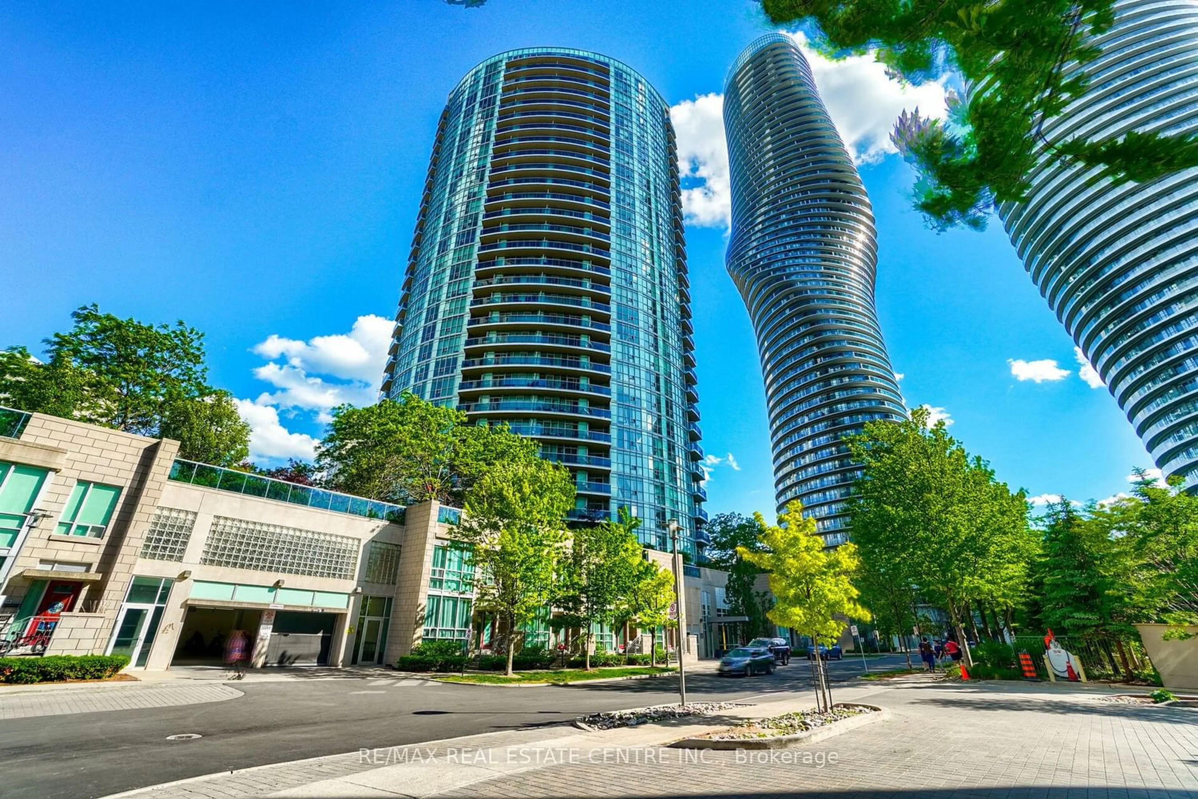 A pic from exterior of the house or condo for 70 Absolute Ave #1004, Mississauga Ontario L4Z 0A4