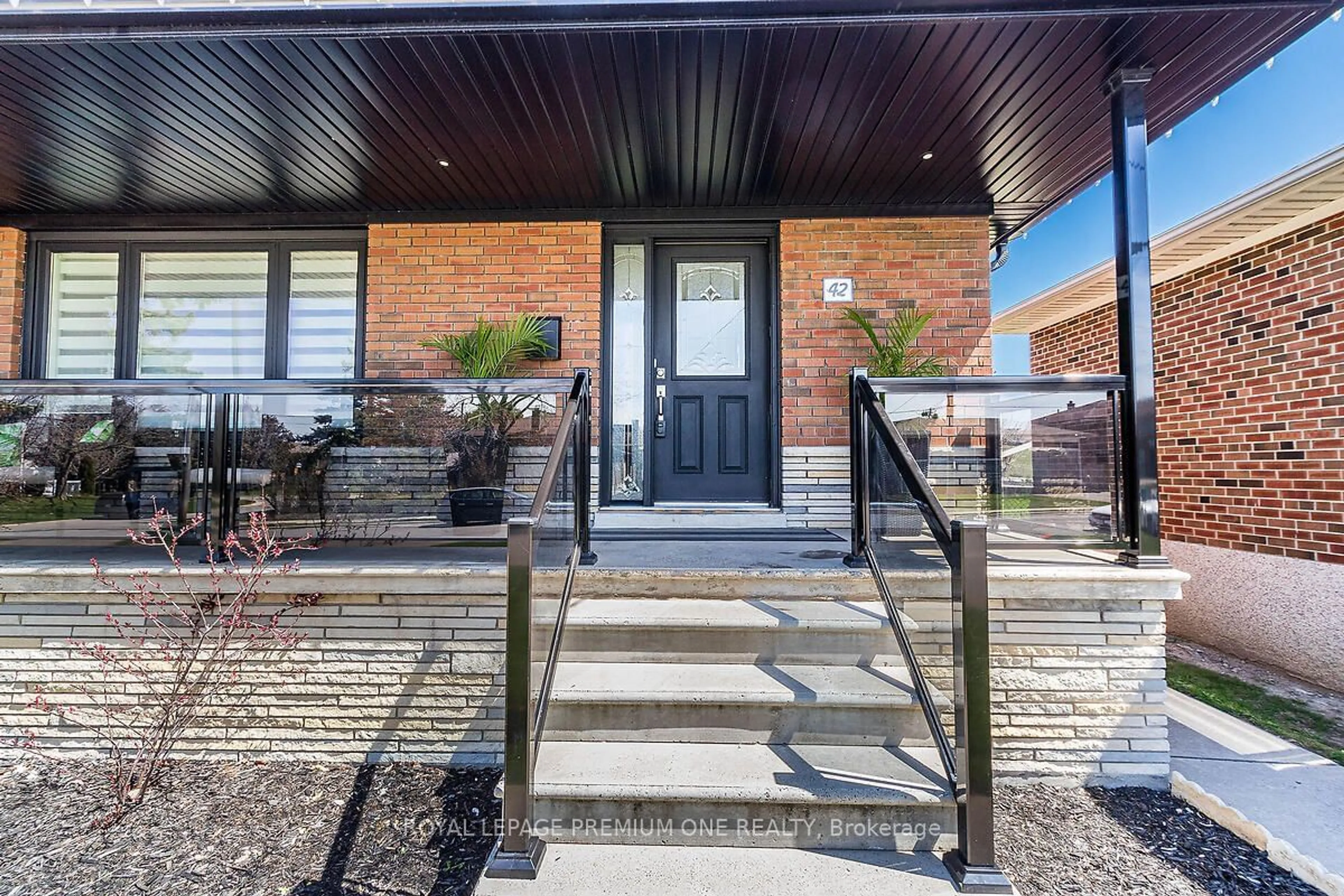 Home with brick exterior material for 42 Mangrove Rd, Toronto Ontario M6L 2A3