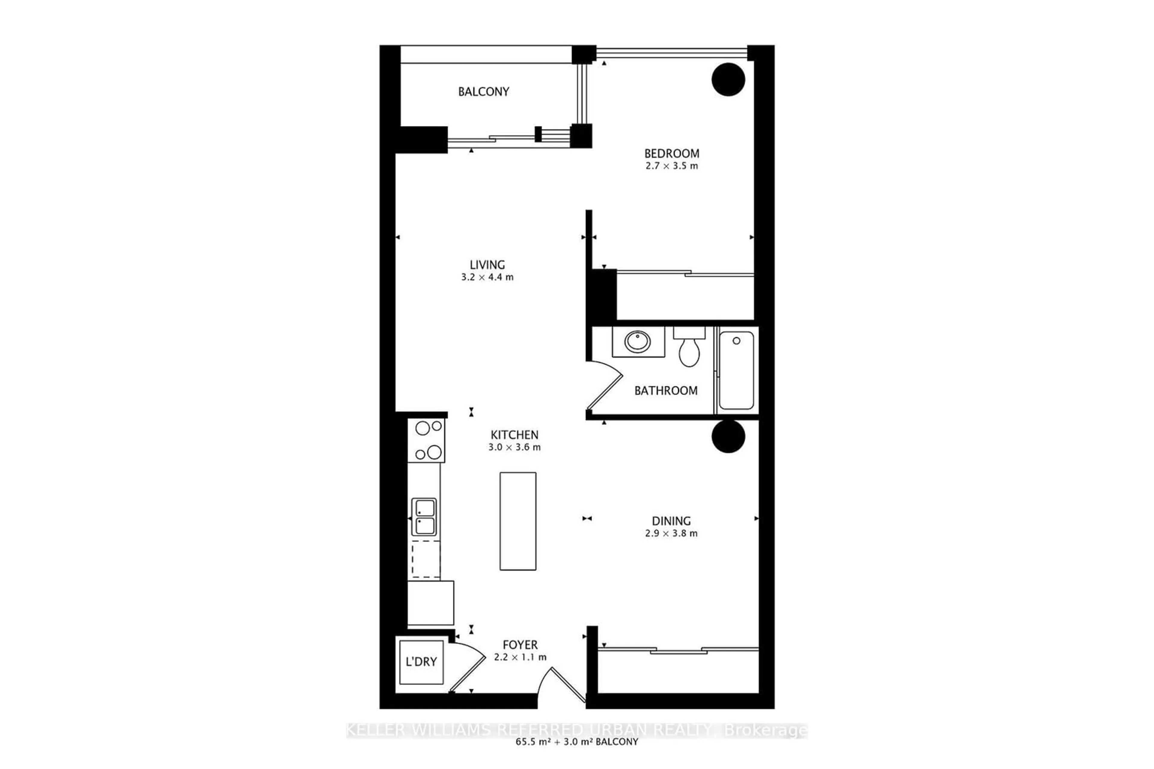 Floor plan for 1375 Dupont St #409, Toronto Ontario M6H 4J8