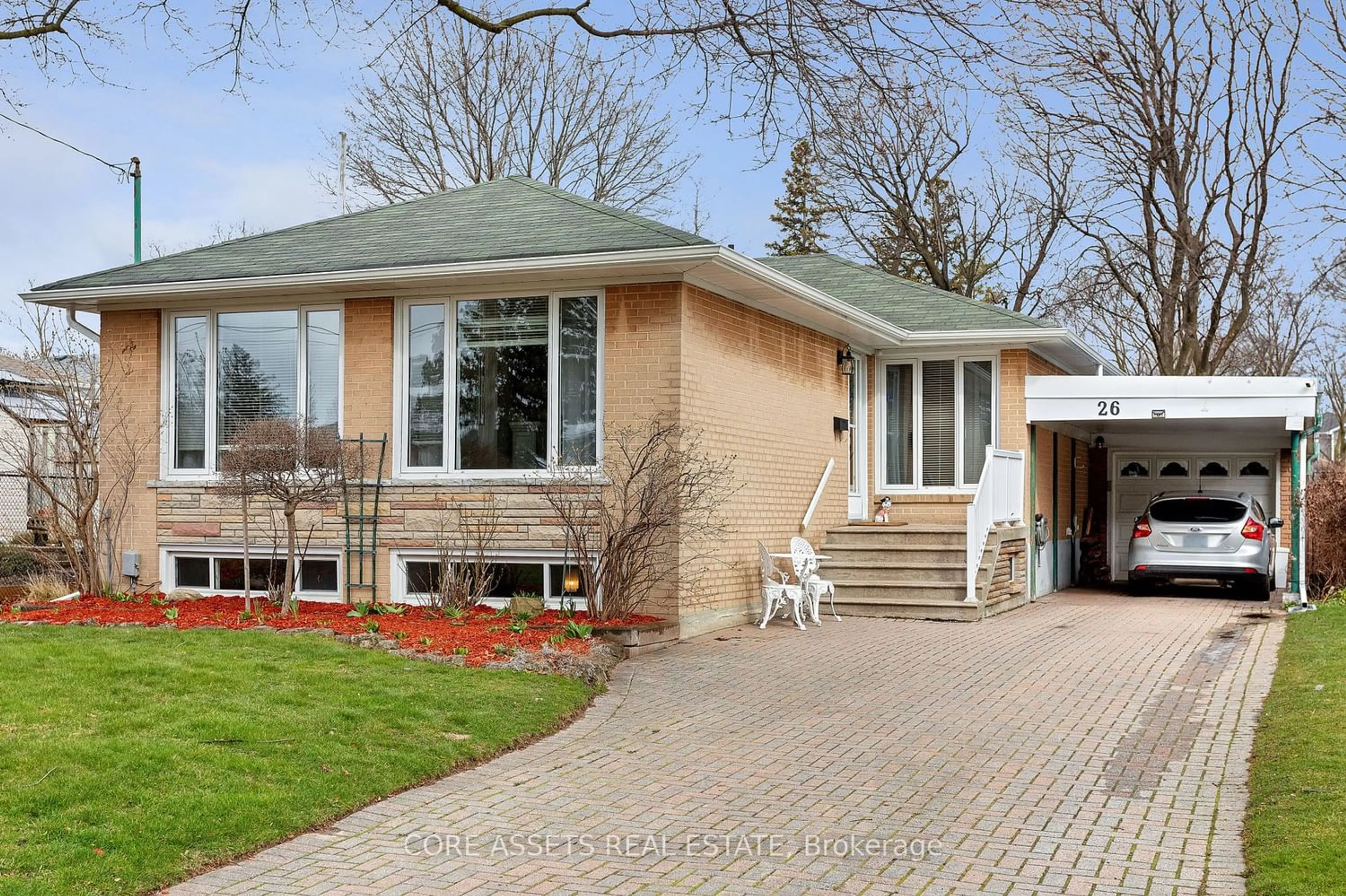 Home with brick exterior material for 26 Paragon Rd, Toronto Ontario M9R 1J5
