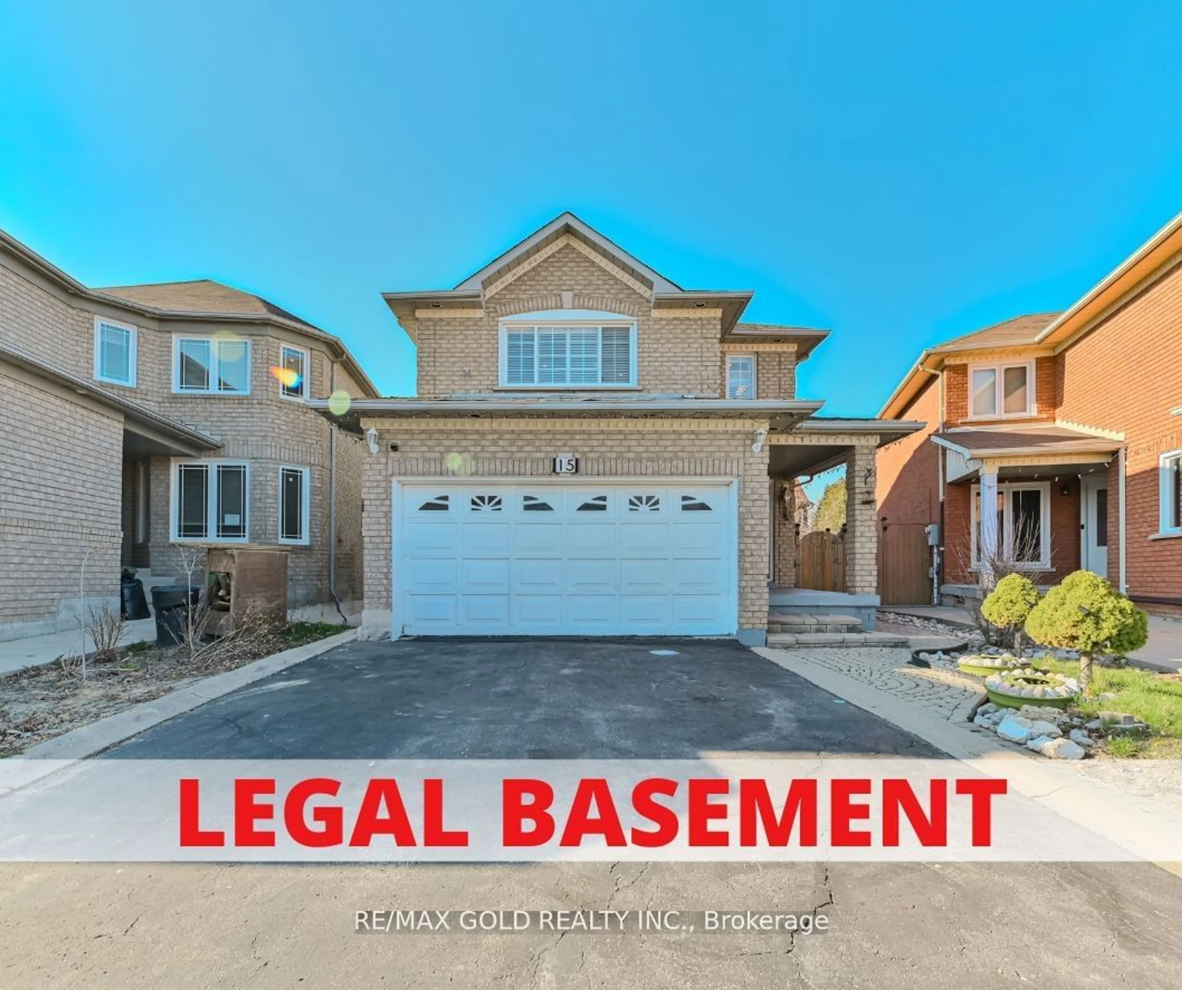 Frontside or backside of a home for 15 Buttercup Lane, Brampton Ontario L6R 1M9