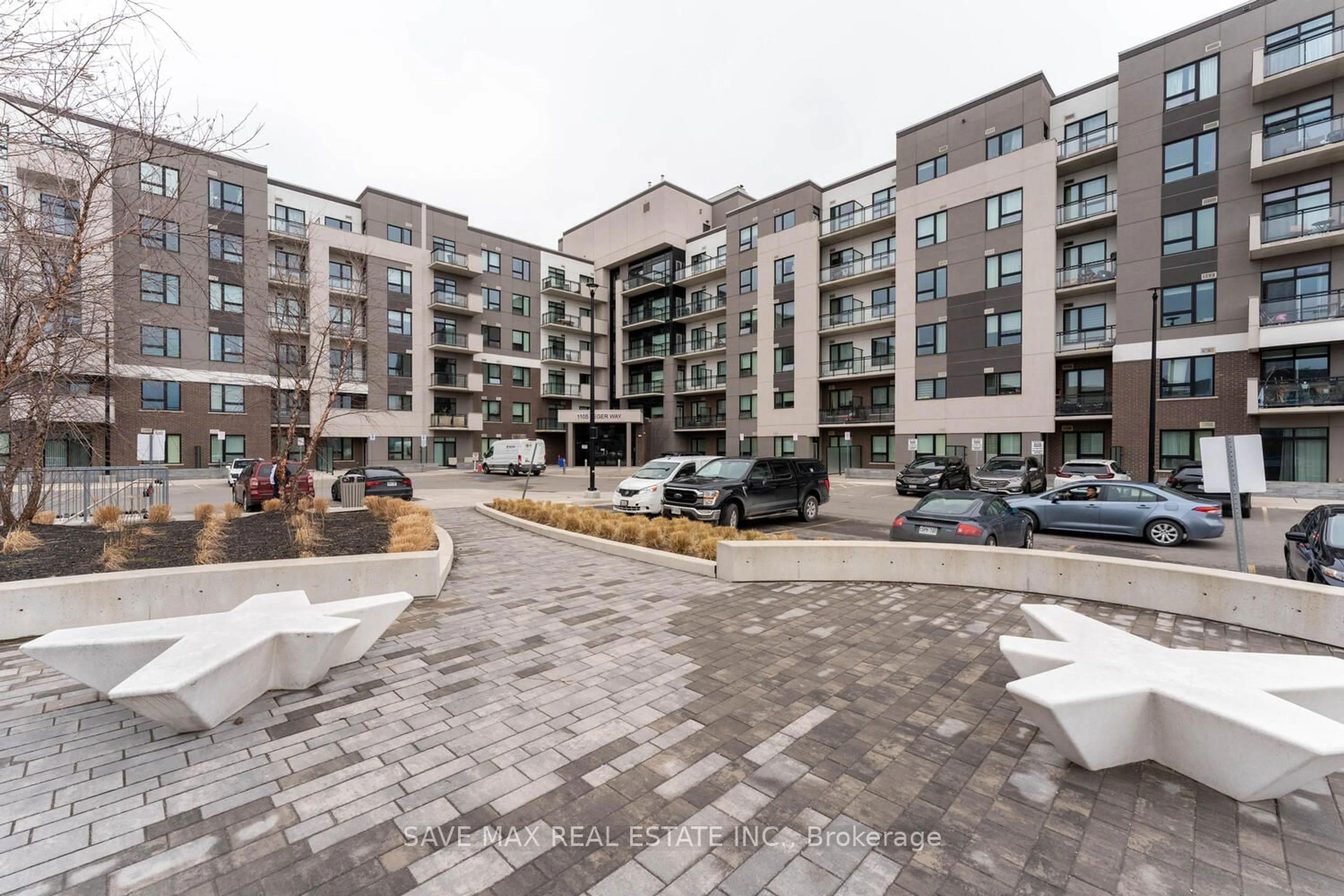 A pic from exterior of the house or condo for 1105 Leger Way #208, Milton Ontario L9E 1K7