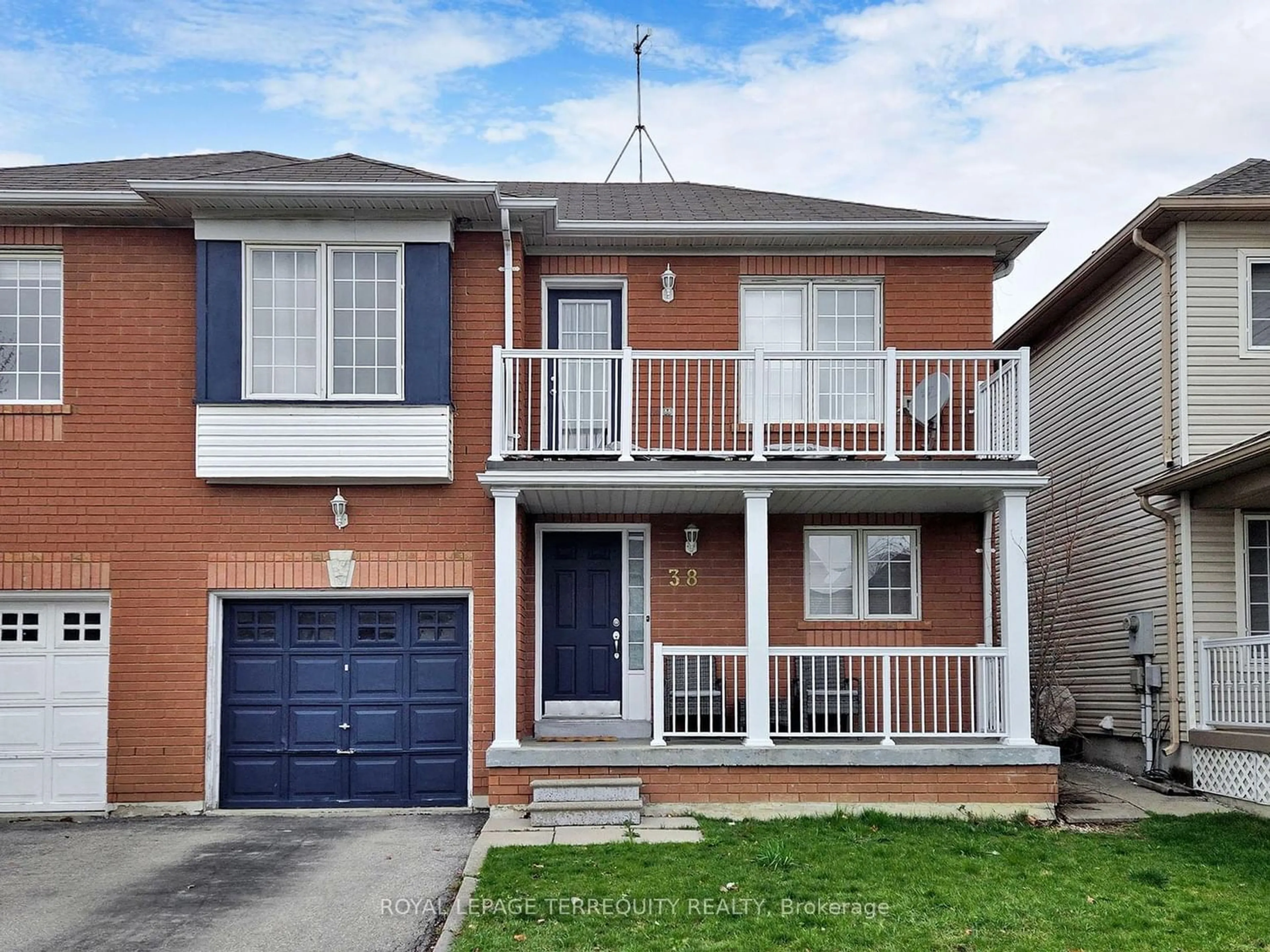Frontside or backside of a home for 38 Nautical Dr, Brampton Ontario L6R 2H1