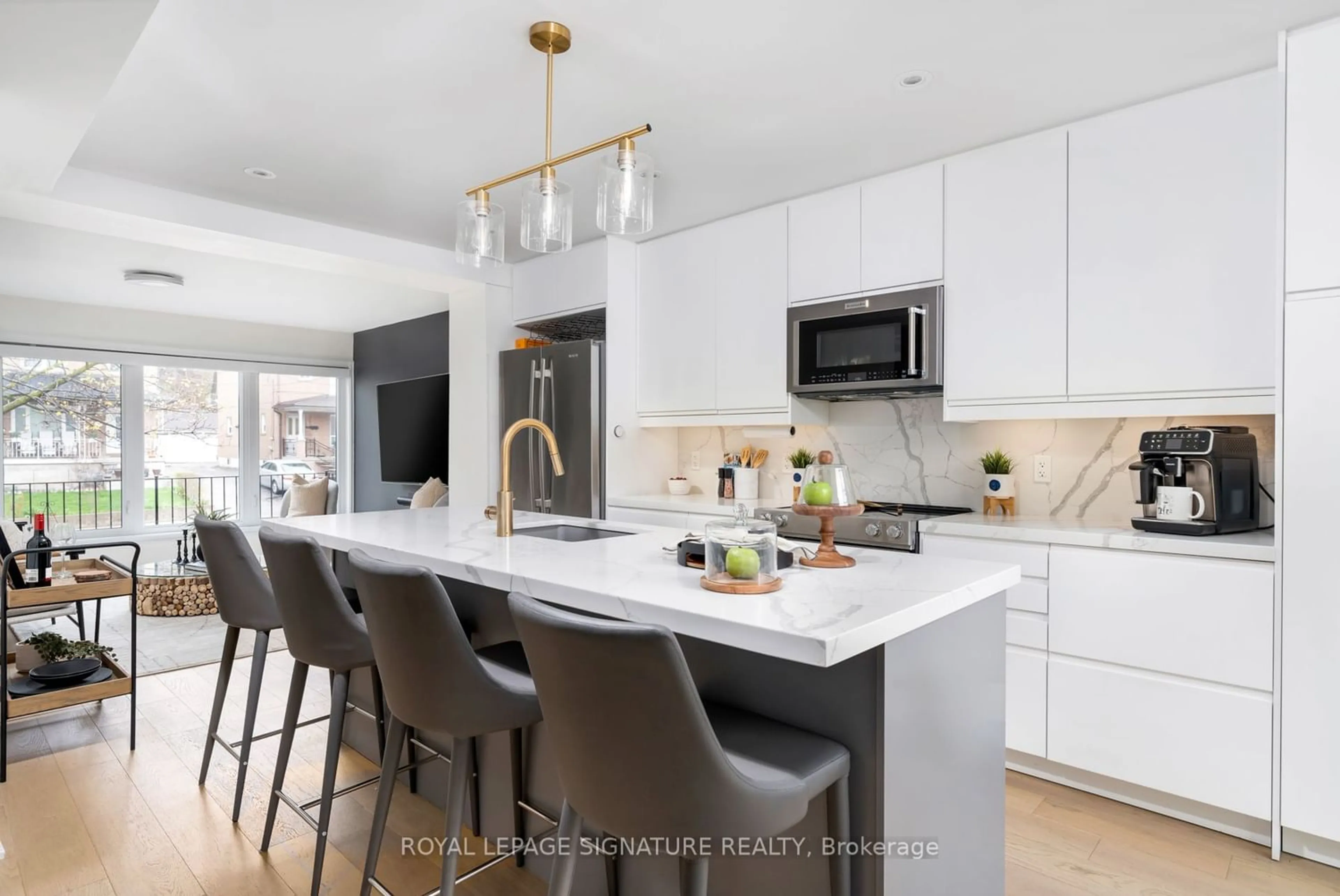 Contemporary kitchen for 22 Hilldale Rd, Toronto Ontario M6N 3Y2