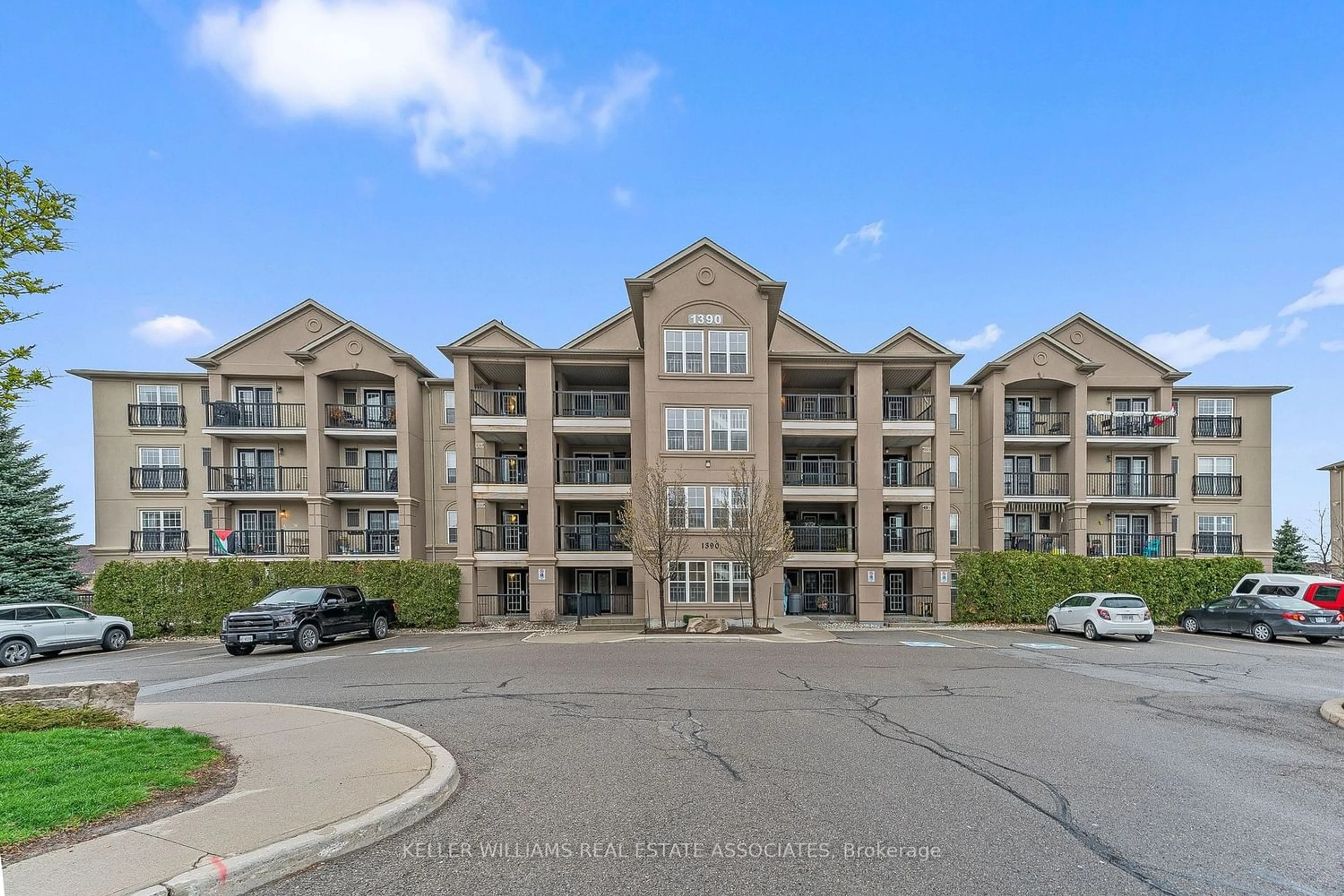 A pic from exterior of the house or condo for 1390 Main St #408, Milton Ontario L9T 7S9
