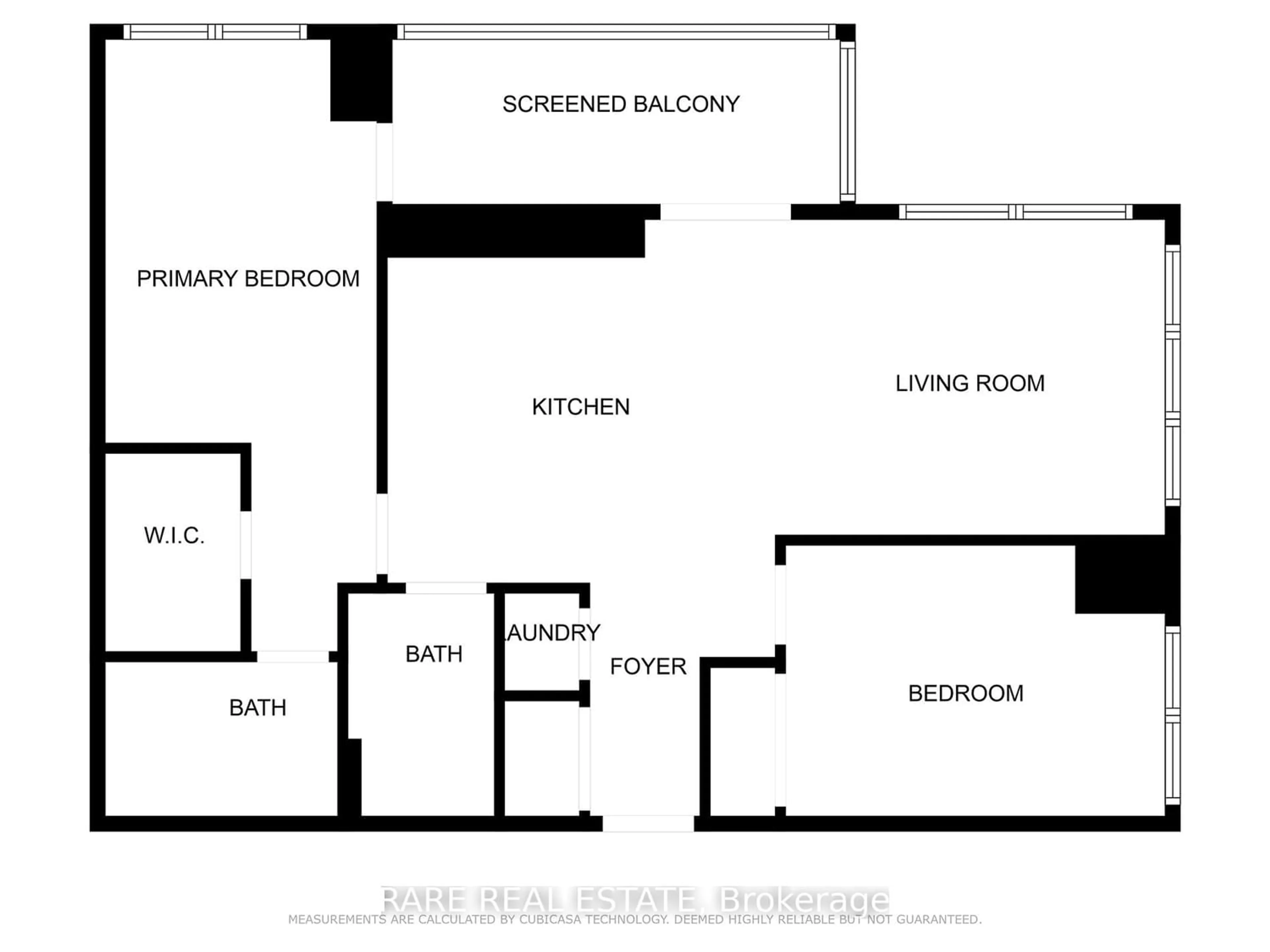 Floor plan for 3504 Hurontario St #207, Mississauga Ontario L5B 0B9