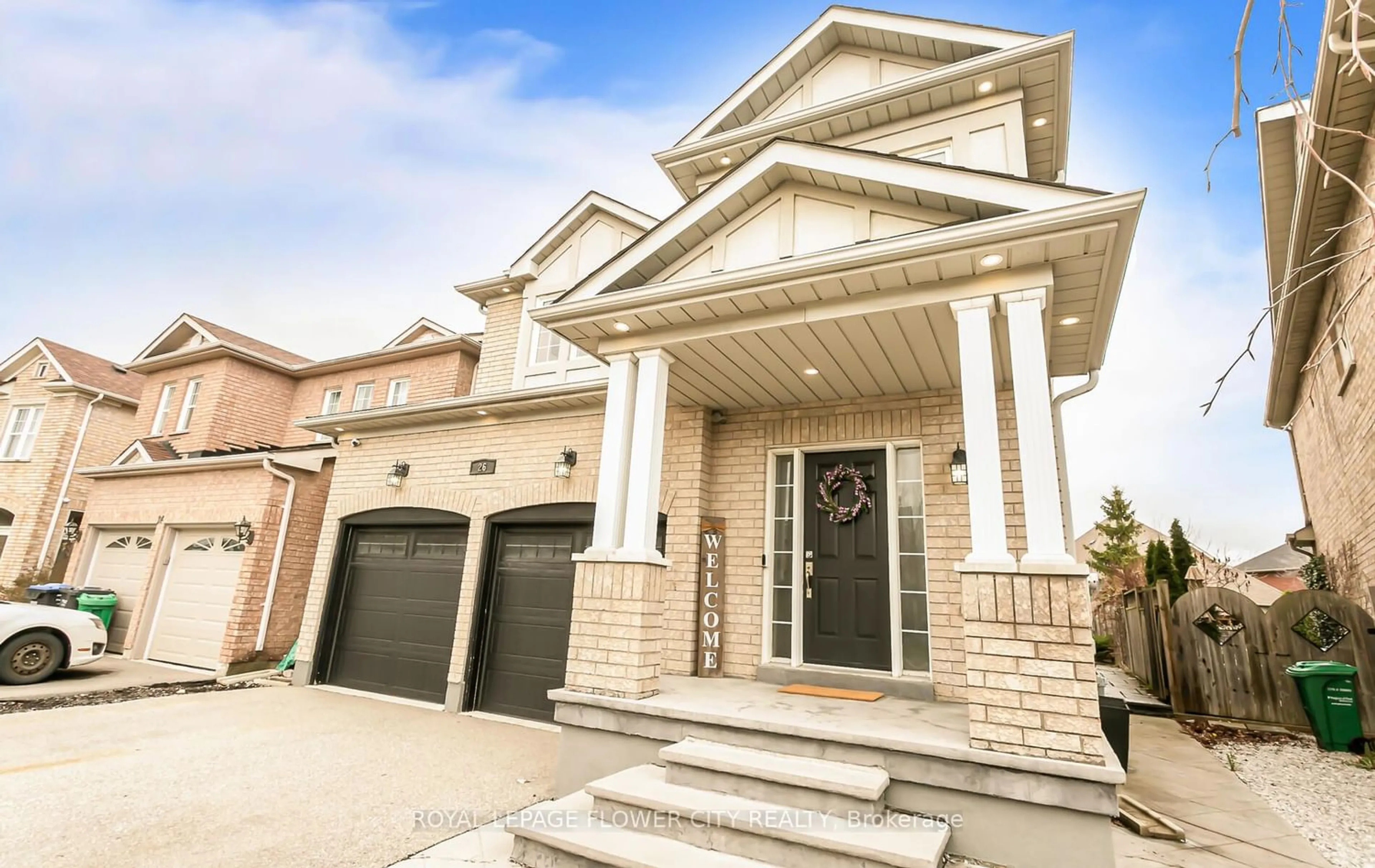 Home with brick exterior material for 26 Calderstone Rd, Brampton Ontario L6P 2A4