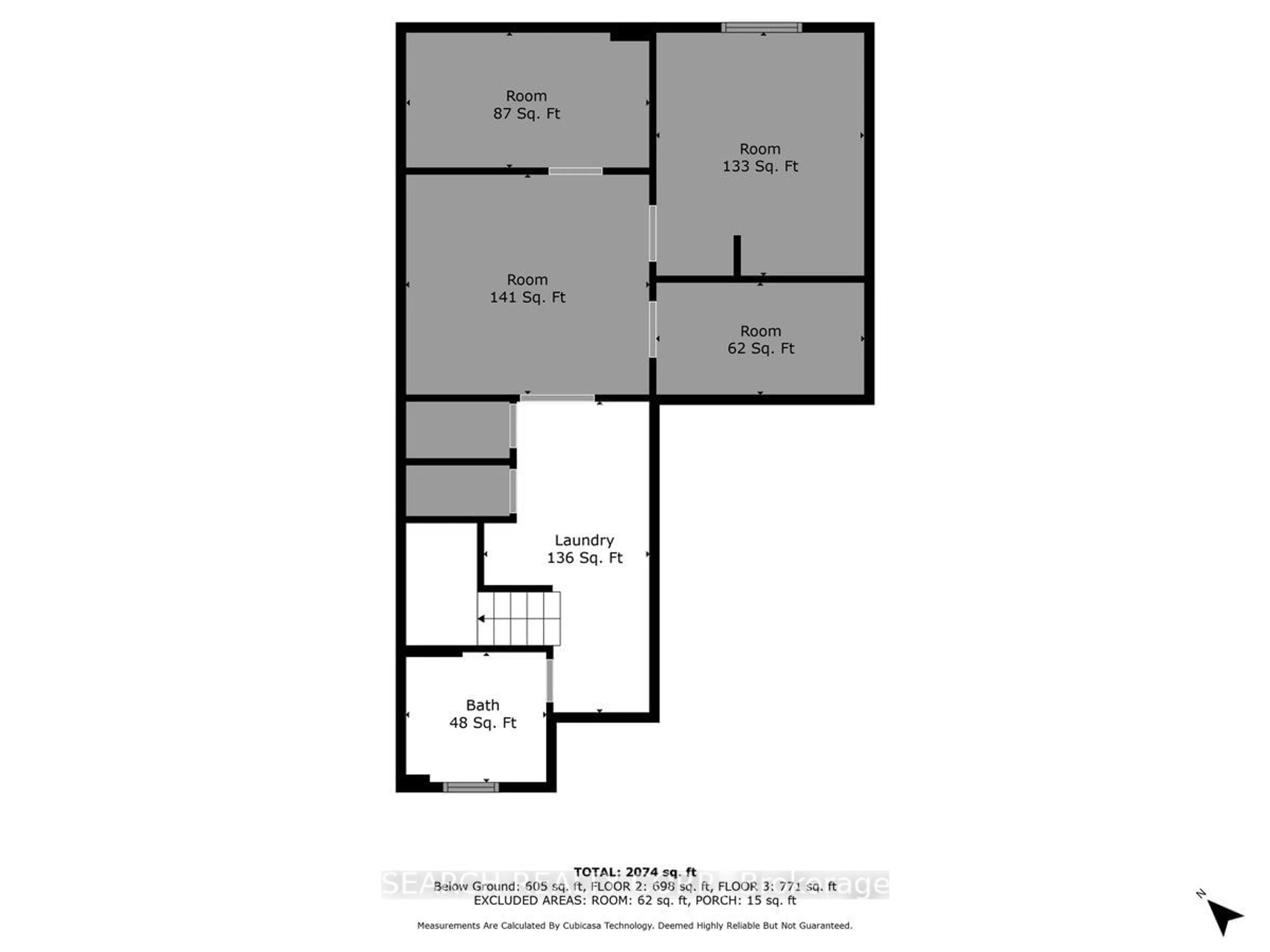 Floor plan for 34 Jameson Cres, Brampton Ontario L6S 3W3