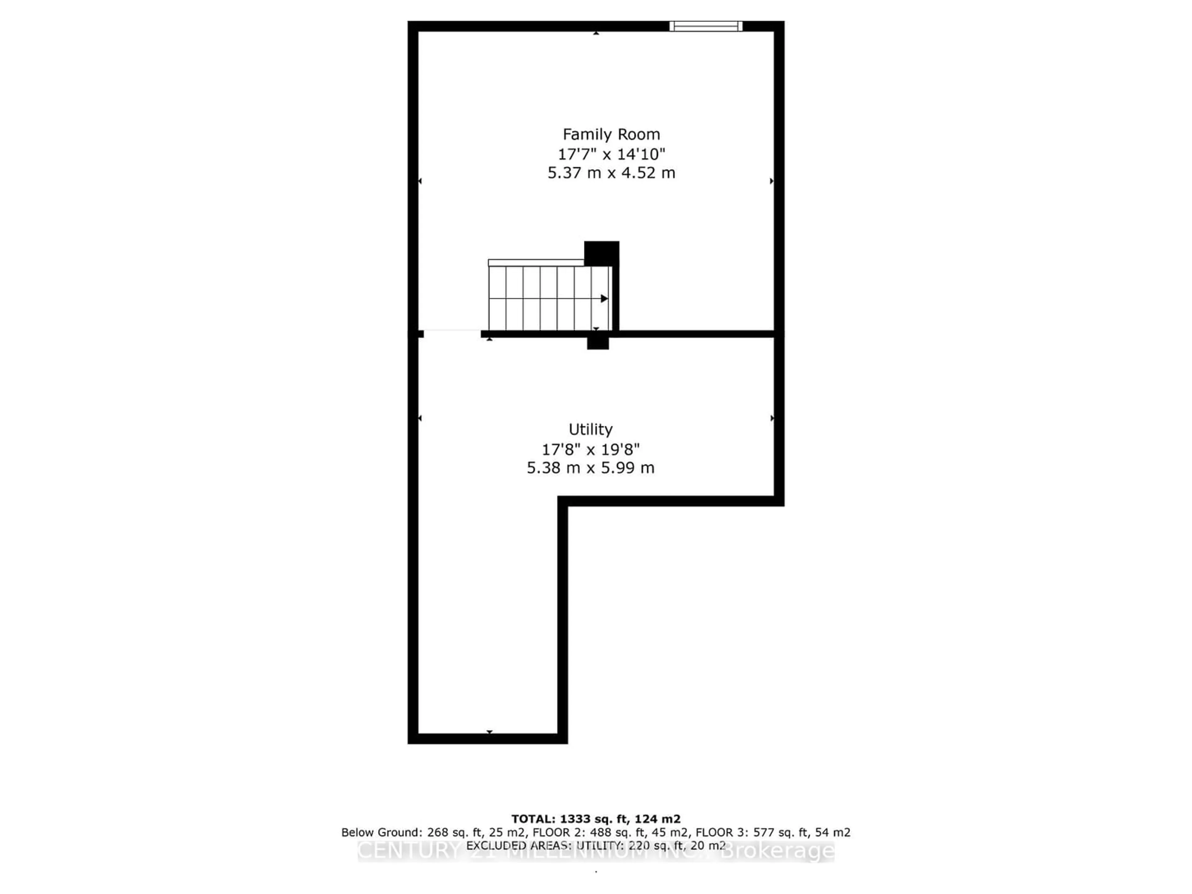 Floor plan for 70 Foster Cres, Brampton Ontario L6V 3M8