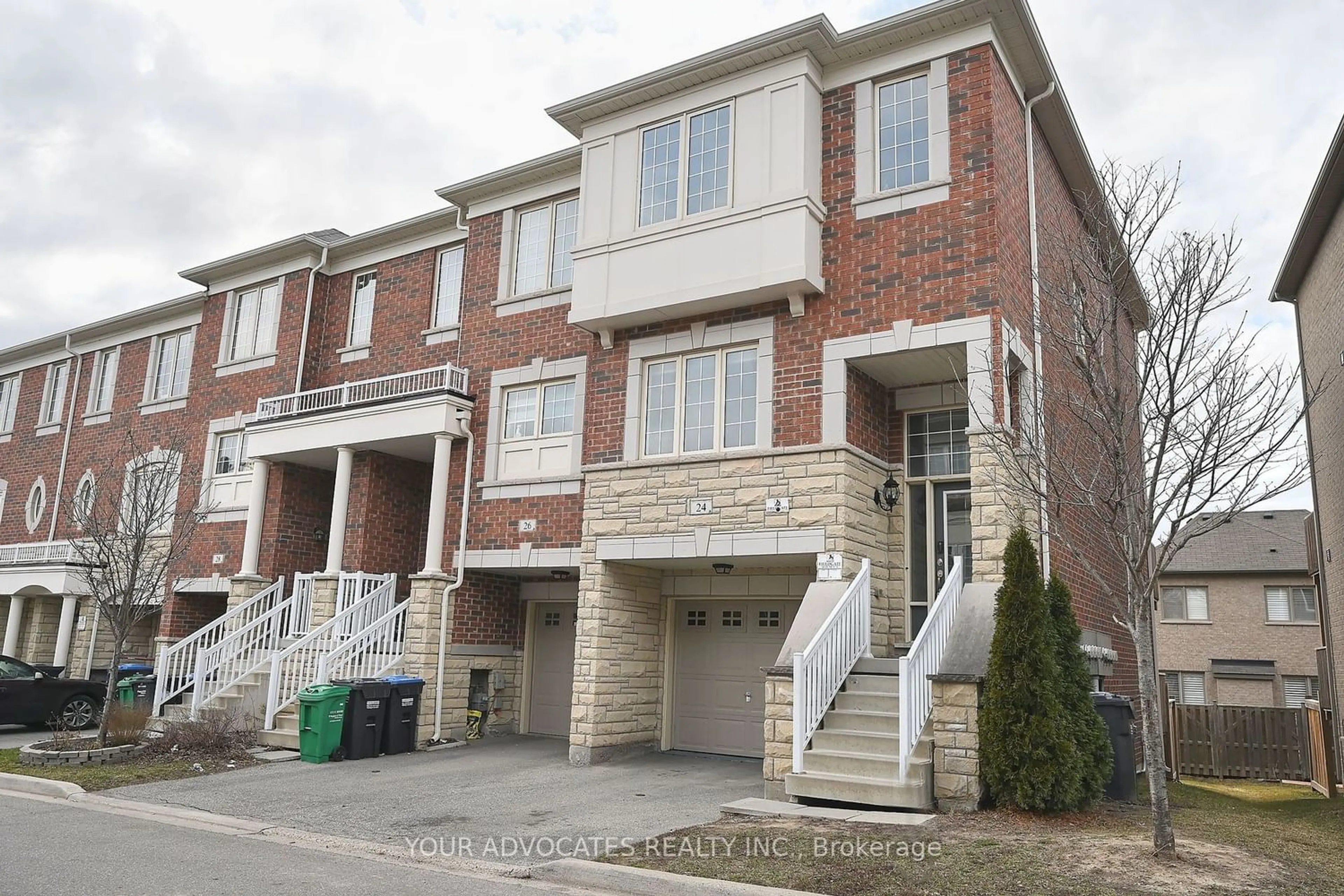 A pic from exterior of the house or condo for 24 Aspen Hills Rd, Brampton Ontario L6Y 6E4