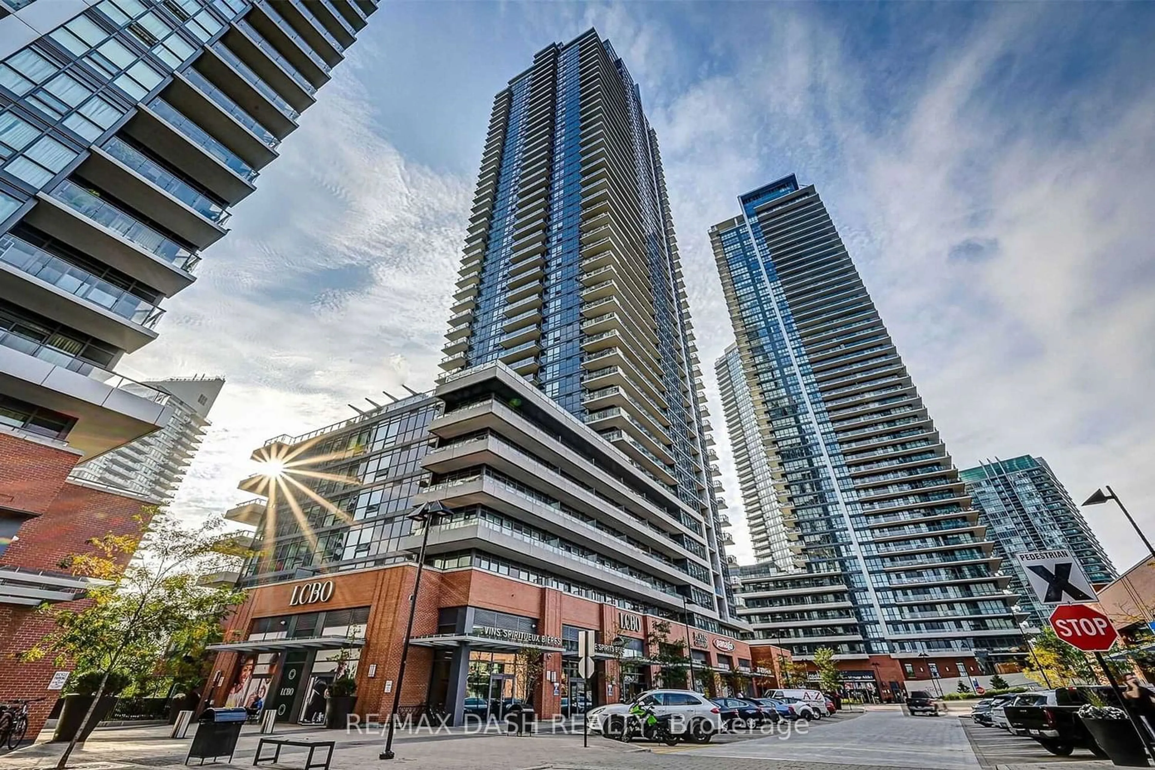 A pic from exterior of the house or condo for 2220 Lakeshore Blvd #4303, Toronto Ontario M8V 0C1