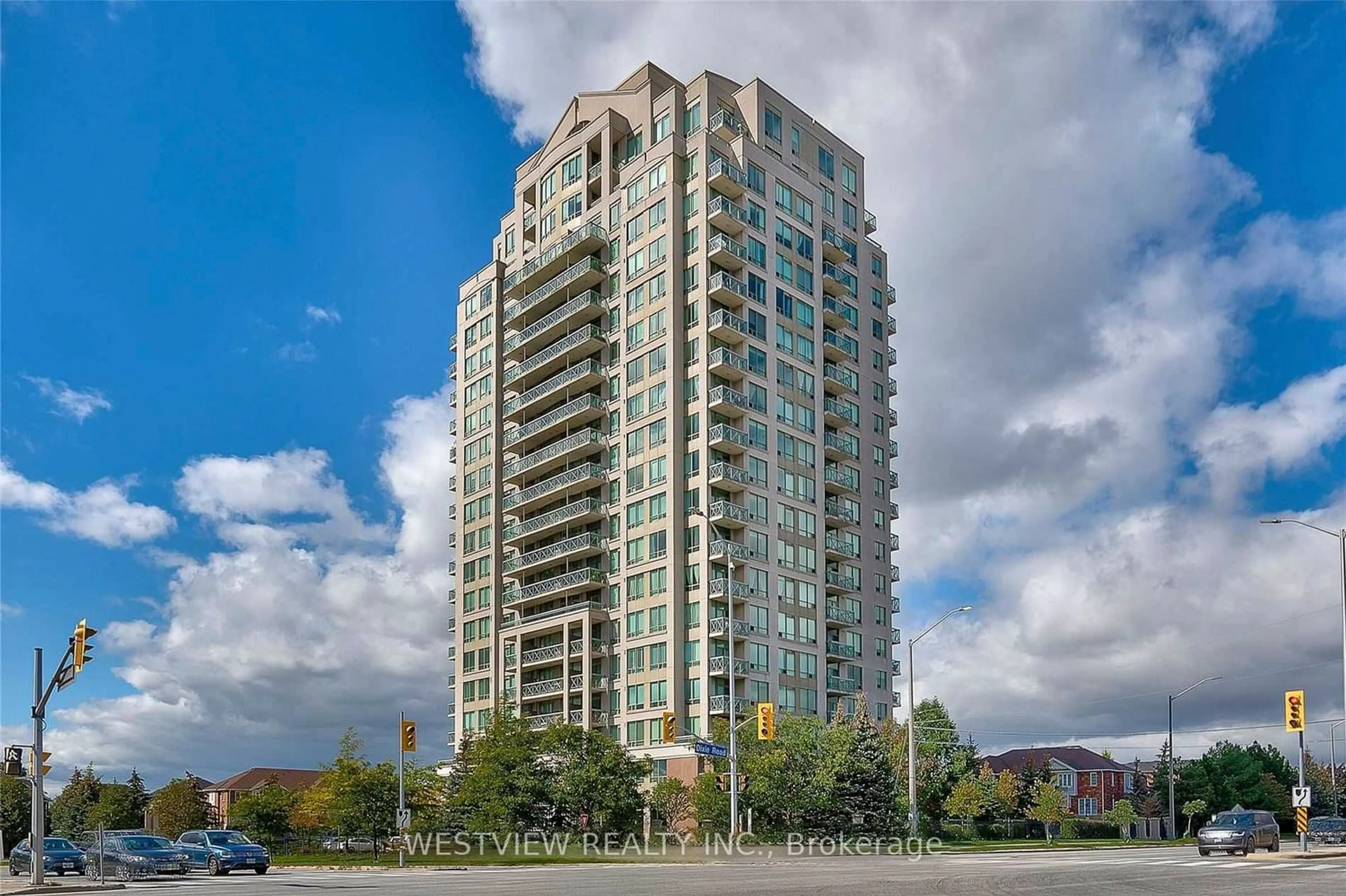 A pic from exterior of the house or condo for 1359 Rathburn Rd #1708, Mississauga Ontario L4W 5P7
