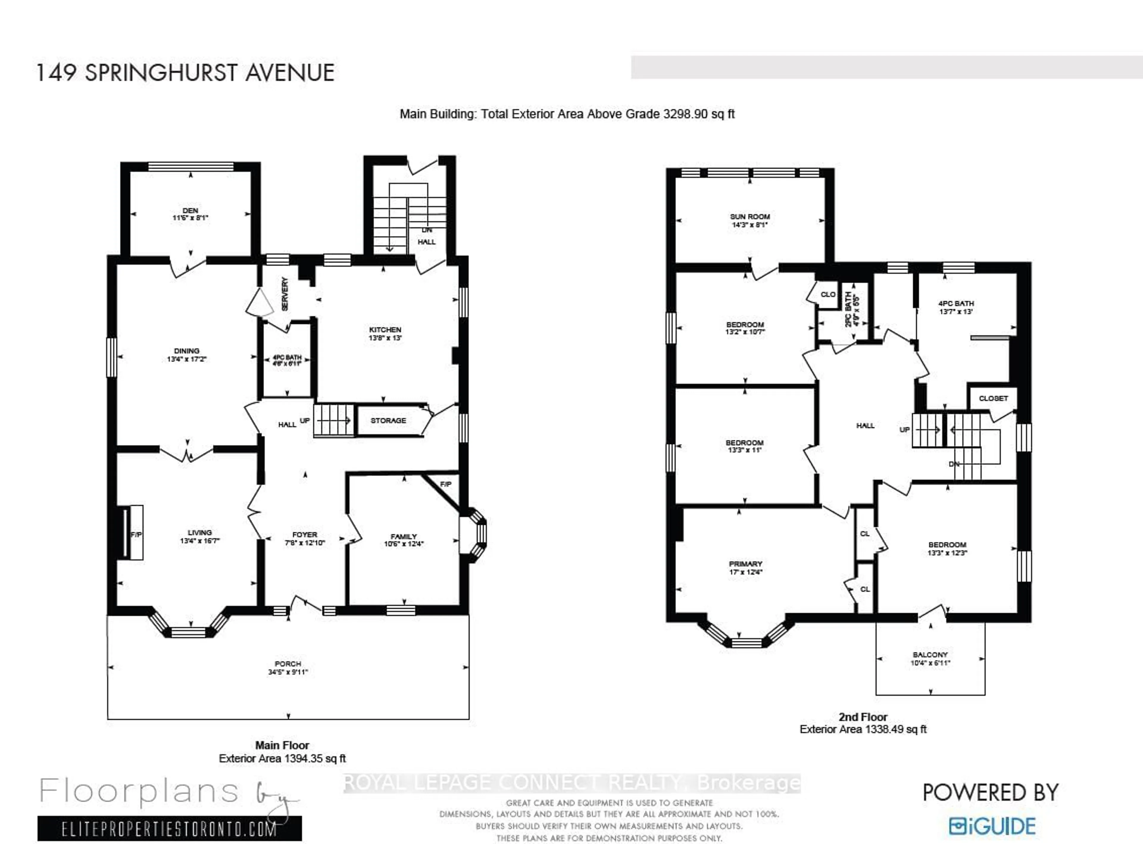 Floor plan for 149 Springhurst Ave, Toronto Ontario M6K 1B9