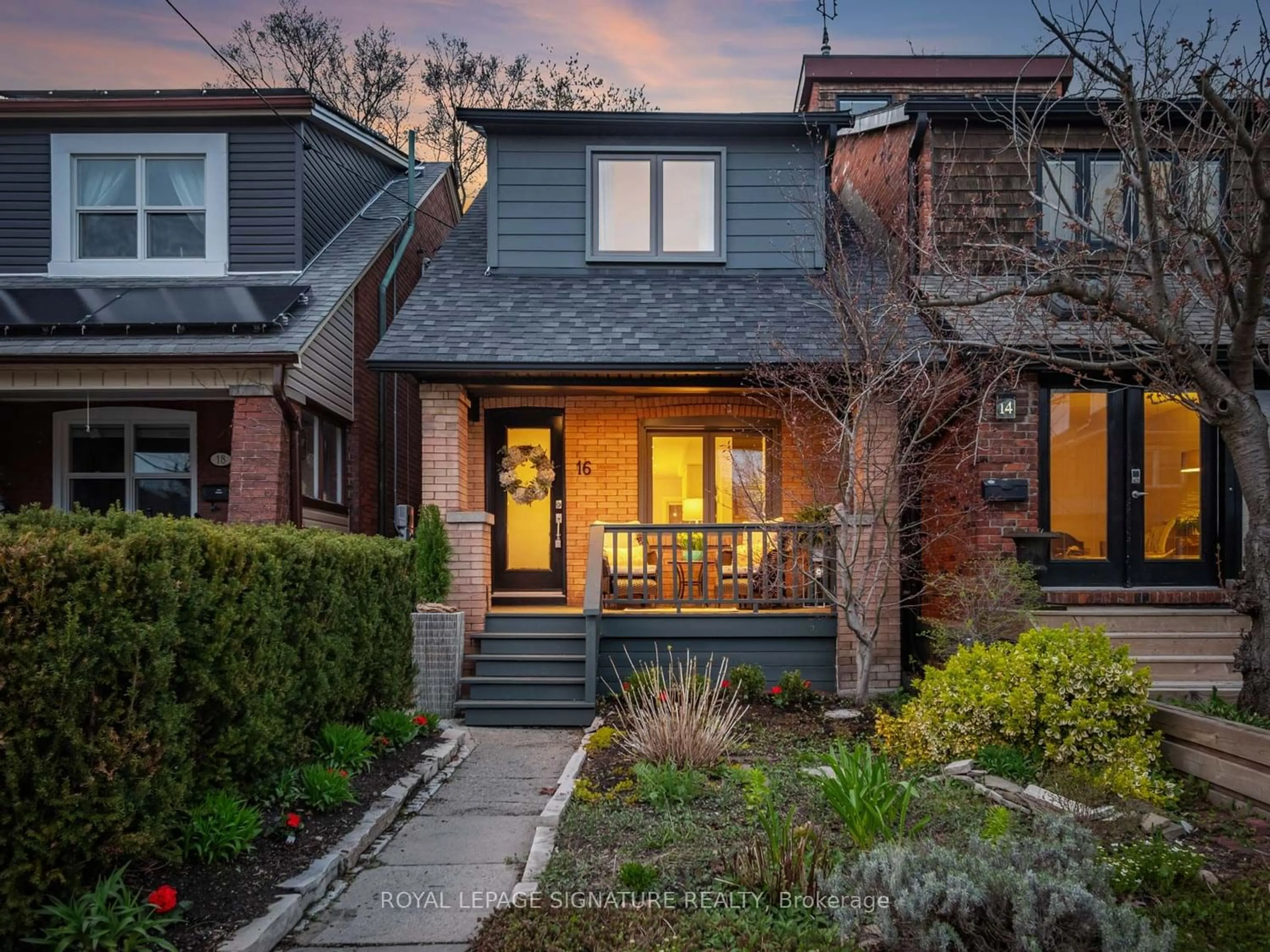Frontside or backside of a home for 16 Page Ave, Toronto Ontario M6S 2P5