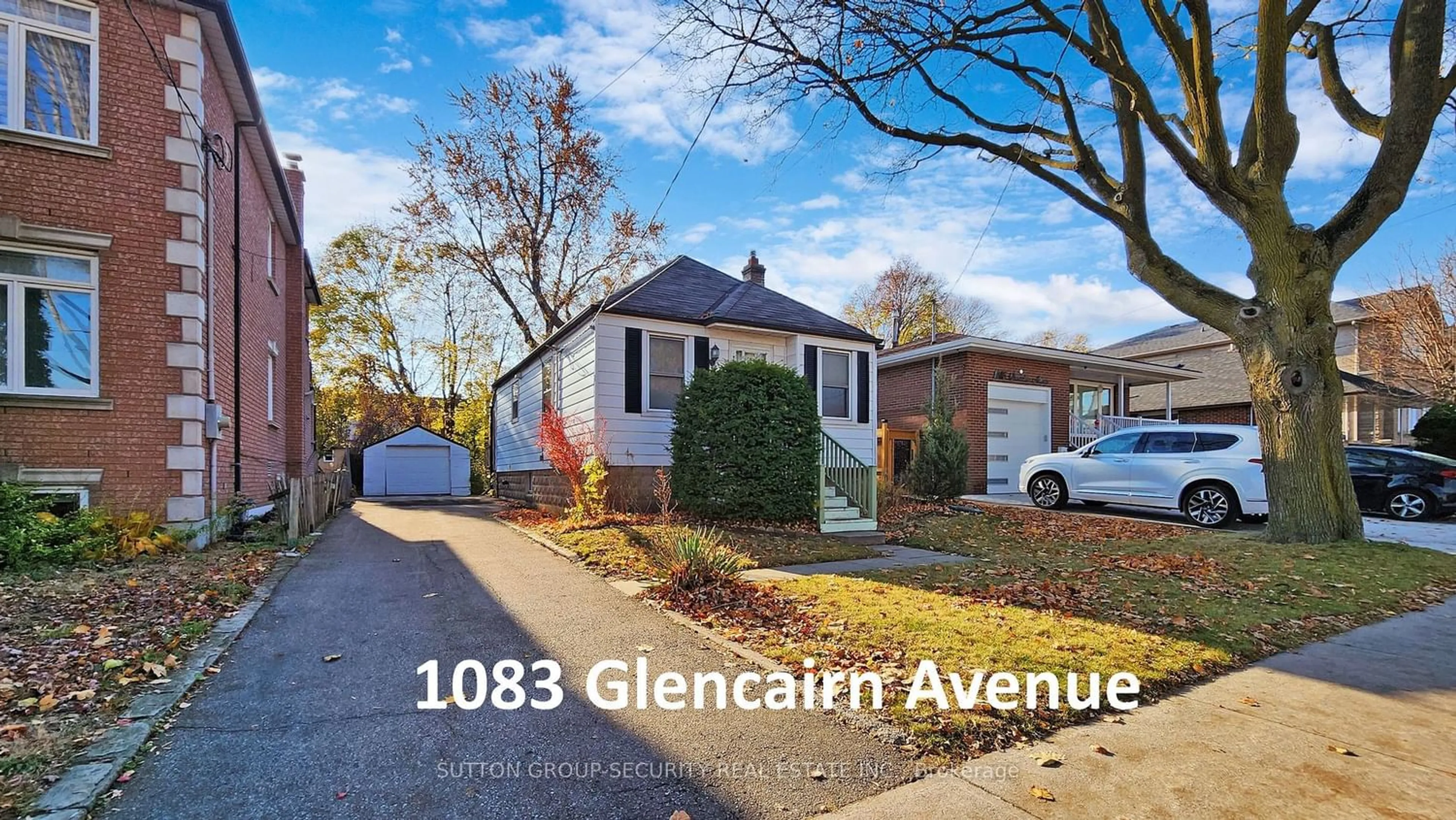 A pic from exterior of the house or condo for 1083 Glencairn Ave, Toronto Ontario M6B 2B1