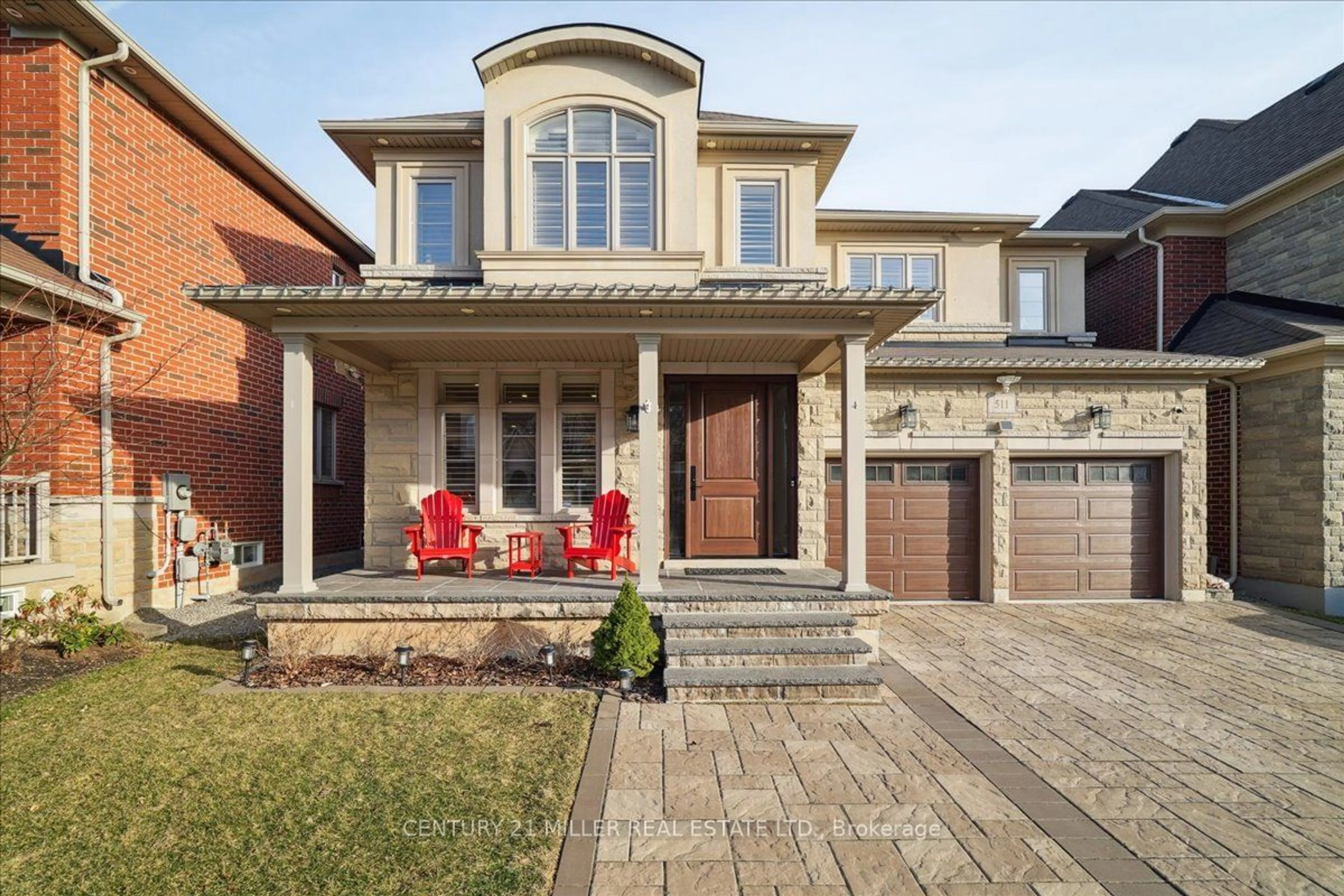 Home with brick exterior material for 511 Hidden Tr, Oakville Ontario L6M 0N3