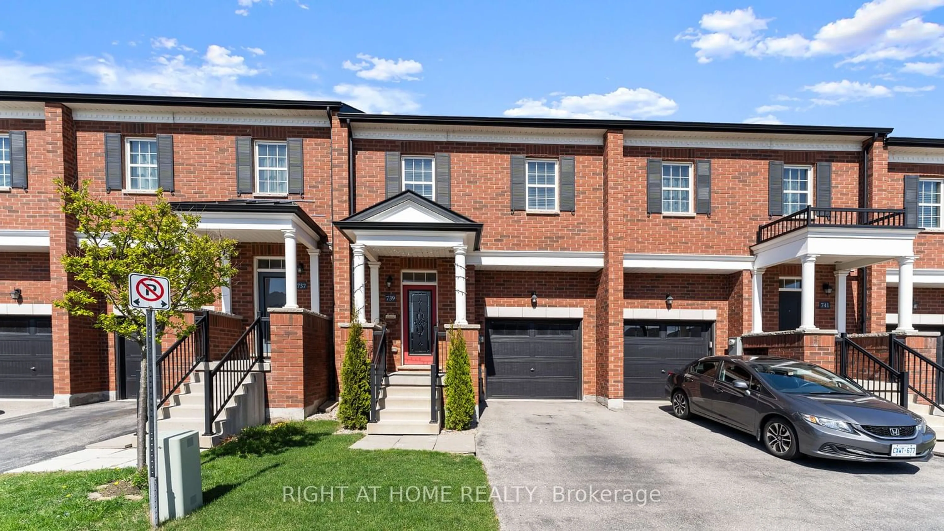Home with brick exterior material for 739 Banks Cres, Milton Ontario L9T 9A4