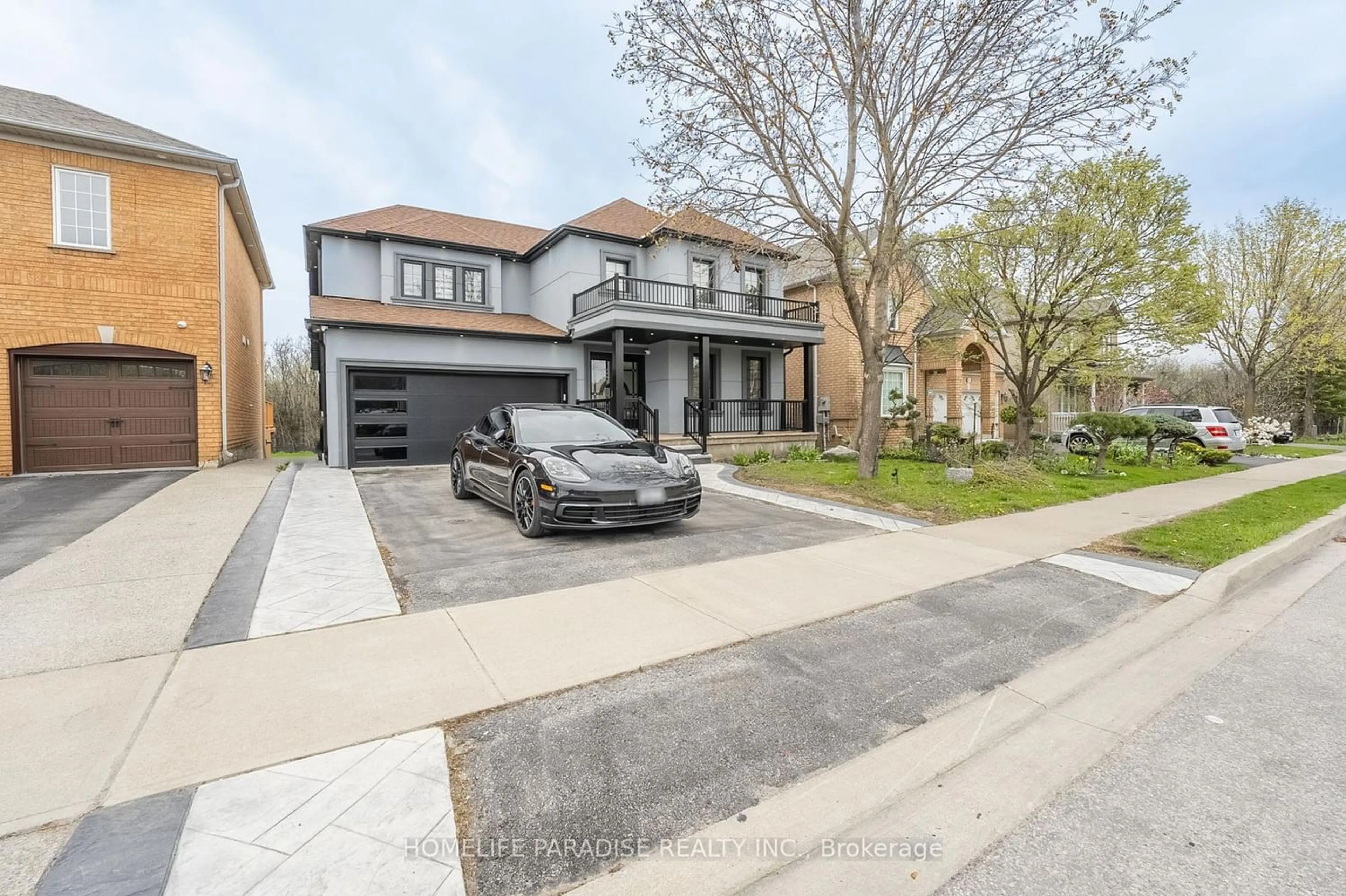 Home with brick exterior material for 55 Mint Leaf Blvd, Brampton Ontario L6R 2K3