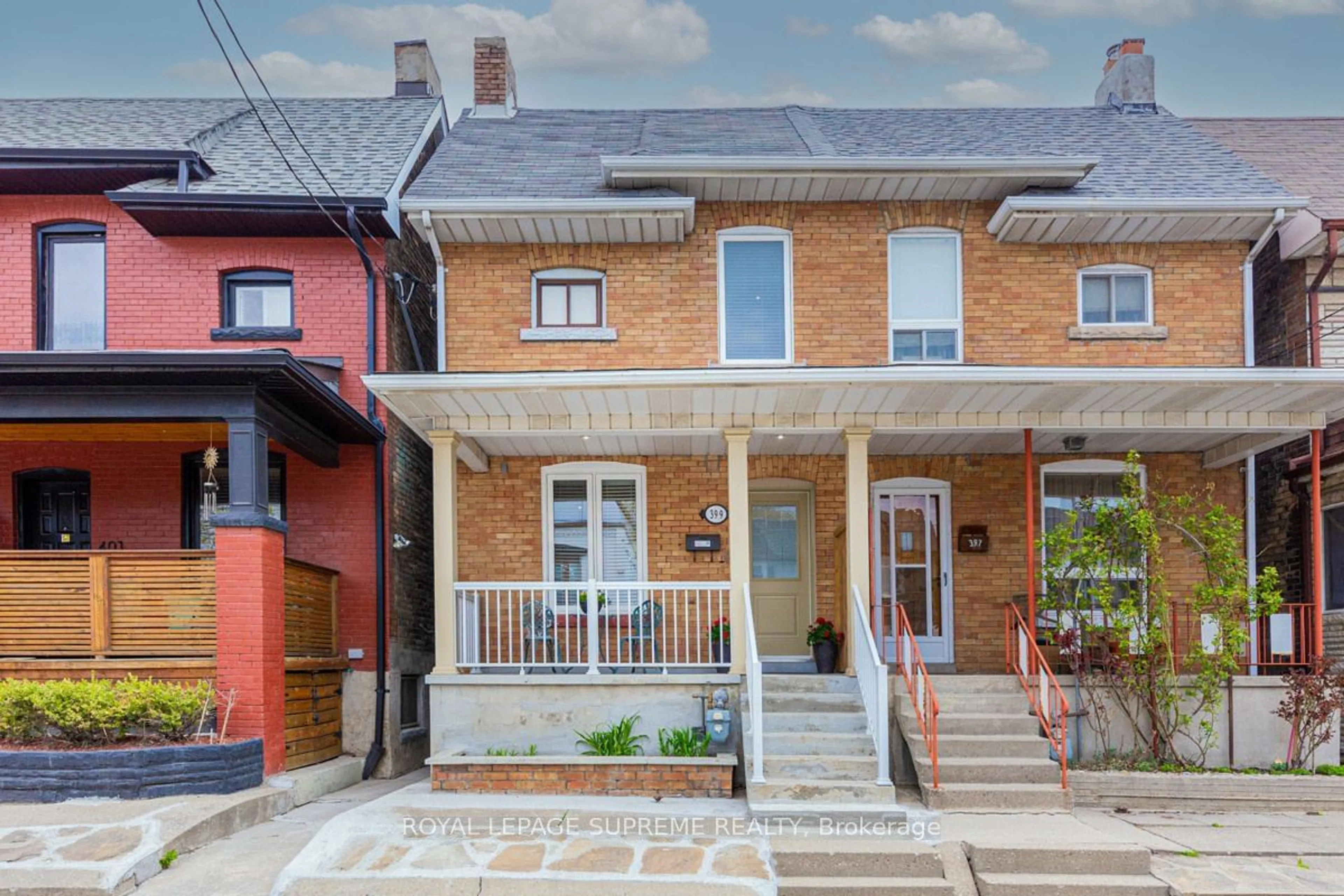 Home with brick exterior material for 399 Symington Ave, Toronto Ontario M6N 2W4