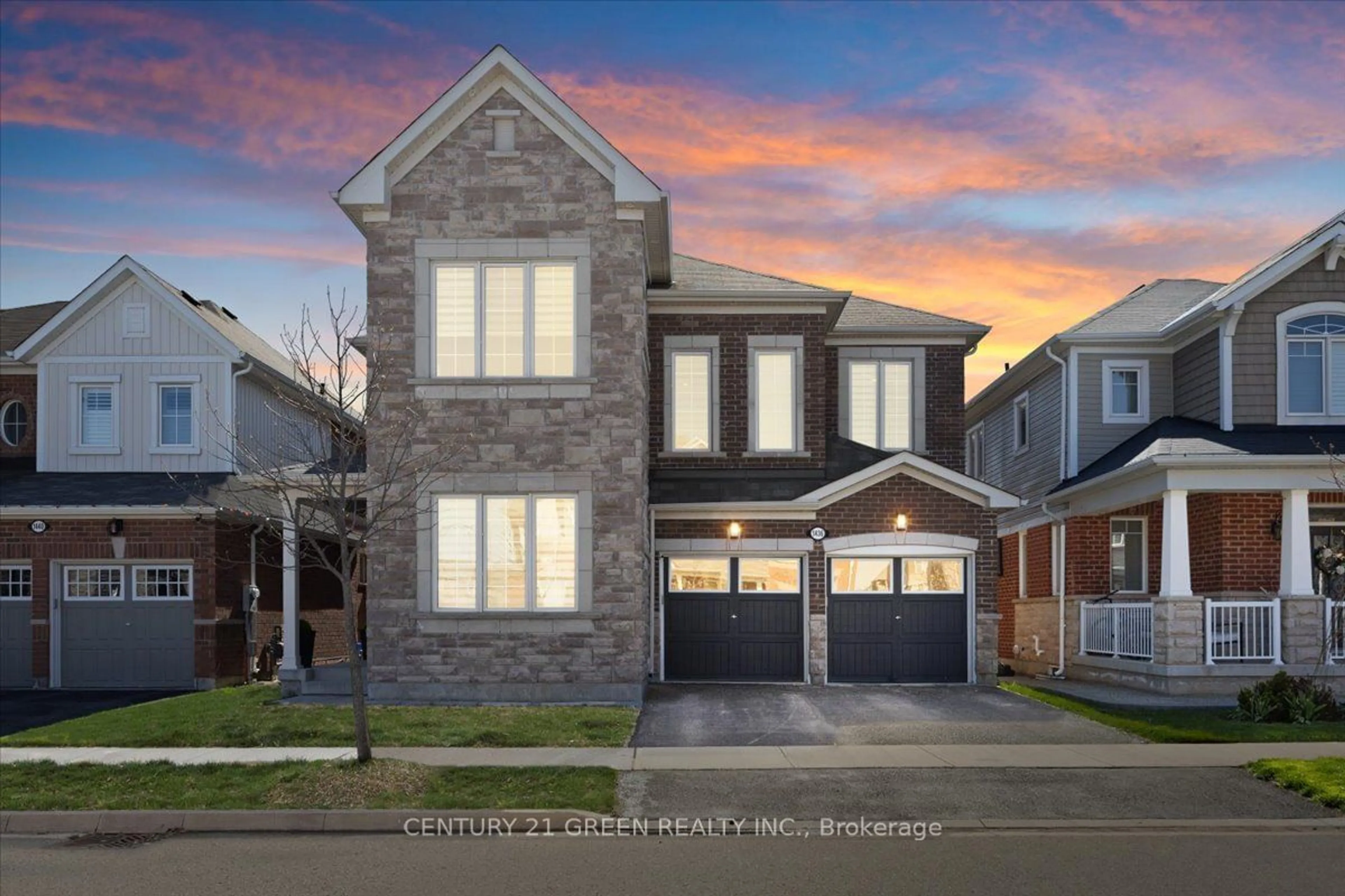 Home with brick exterior material for 1436 Connaught Terr, Milton Ontario L9E 0B2