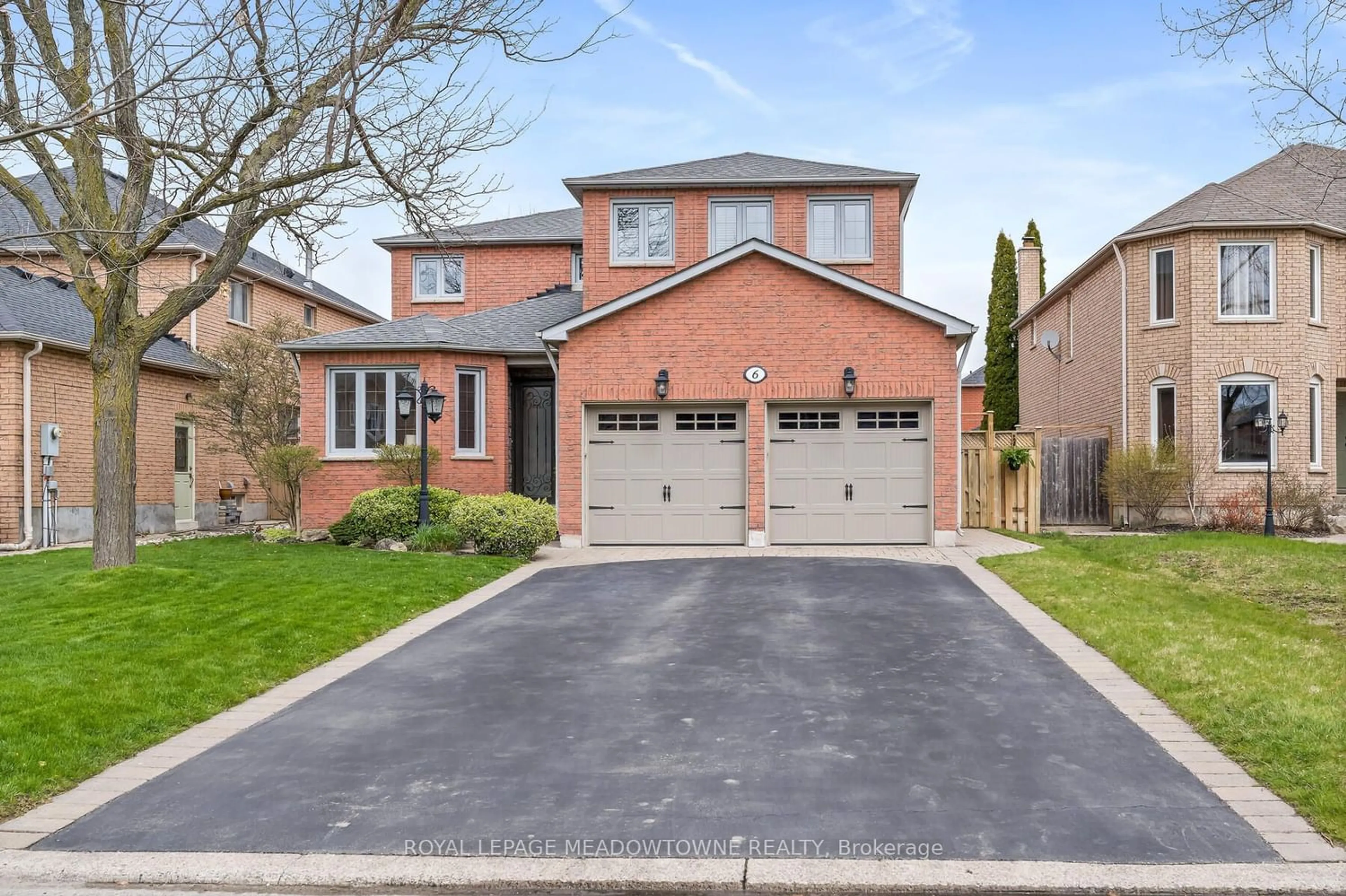 Home with brick exterior material for 6 Treanor Cres, Halton Hills Ontario L7G 5J1