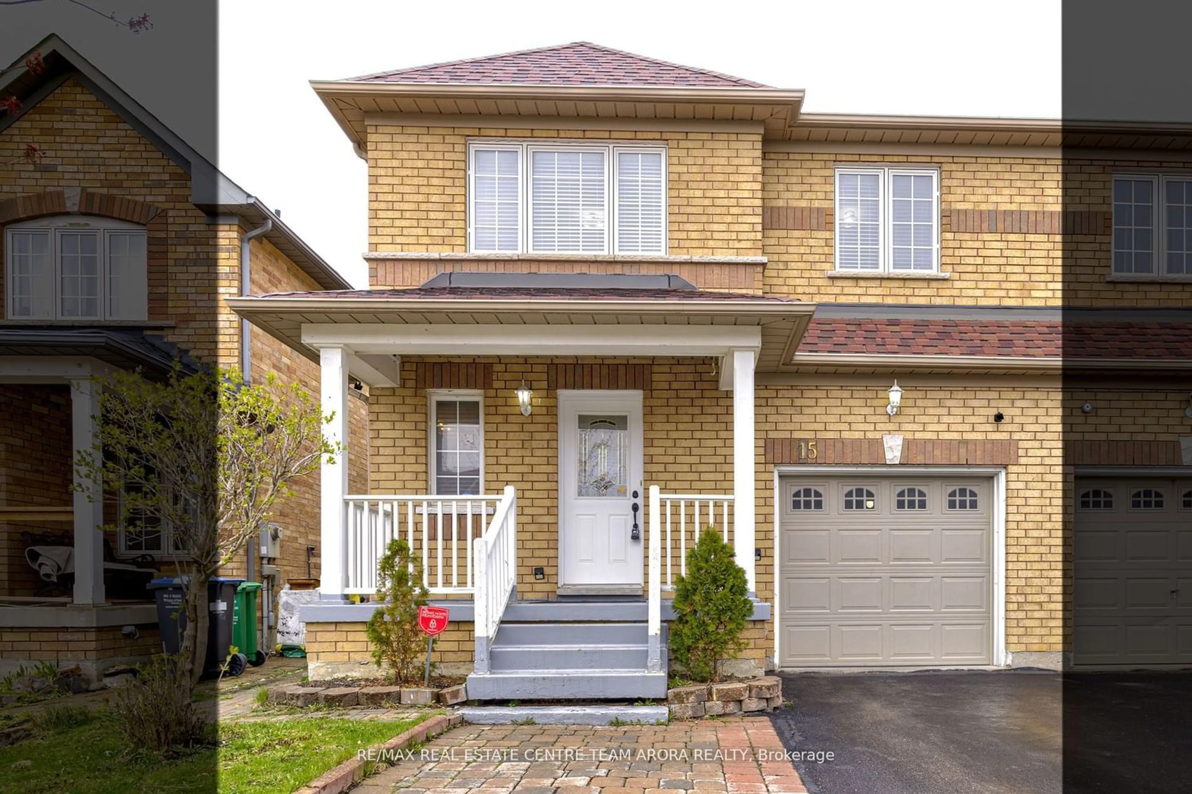 Home with brick exterior material for 15 Bramcedar Cres, Brampton Ontario L7A 1T1