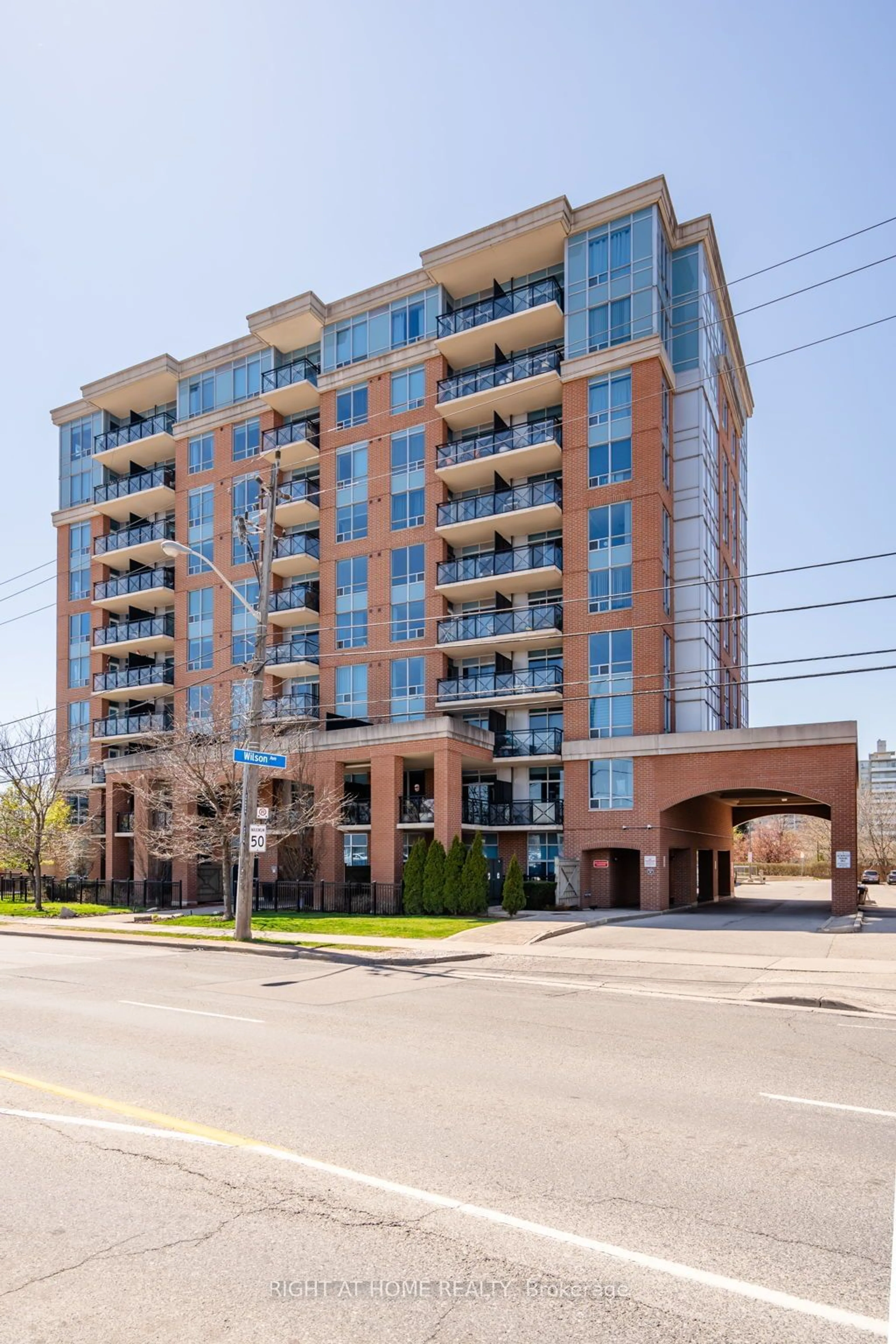 A pic from exterior of the house or condo for 2772 Keele St #402, Toronto Ontario M3M 0A3
