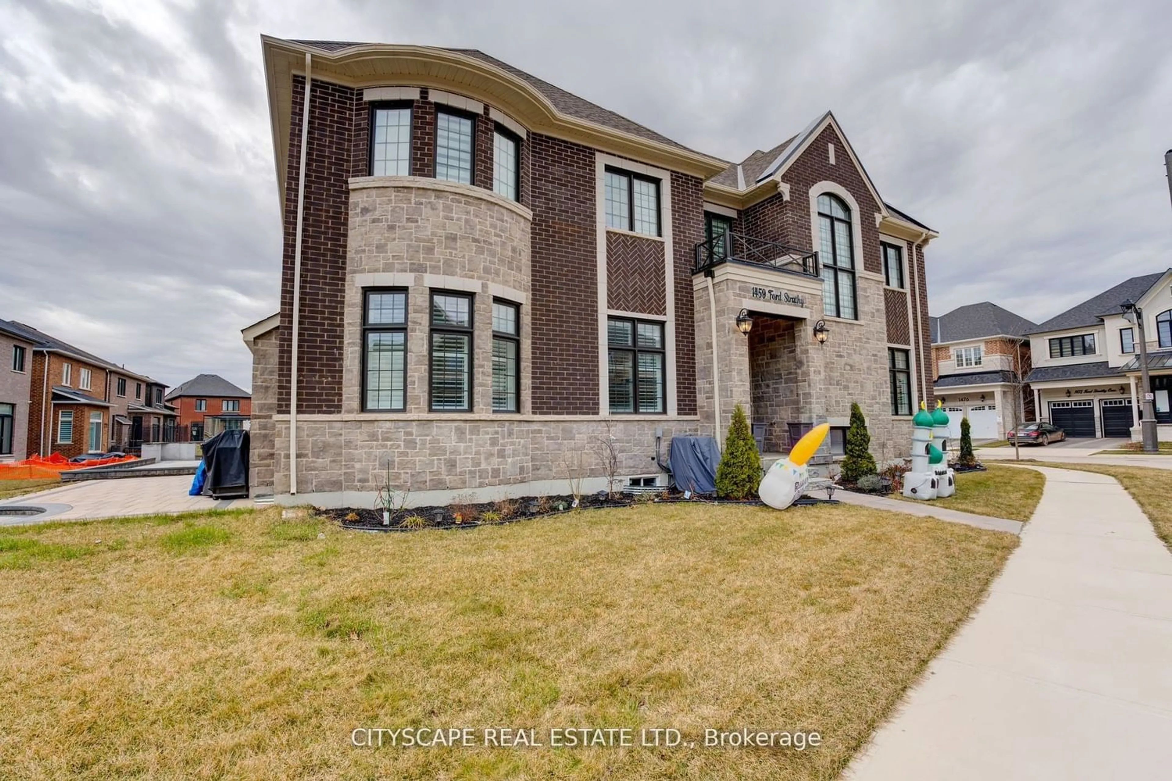 Home with brick exterior material for 1459 Ford Strathy Cres, Oakville Ontario L6H 3W9