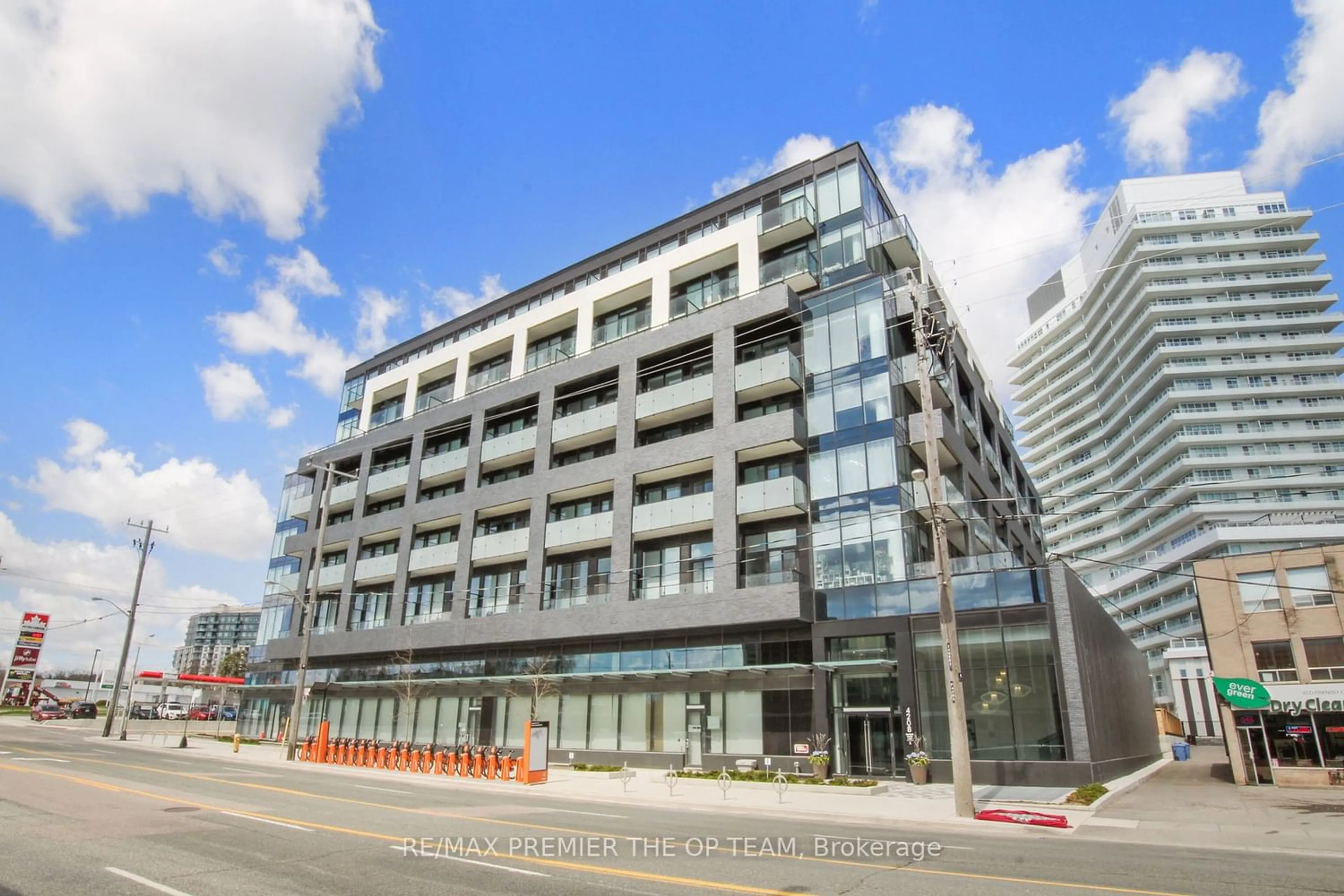 A pic from exterior of the house or condo for 4208 Dundas St #414, Toronto Ontario M8X 1Y6