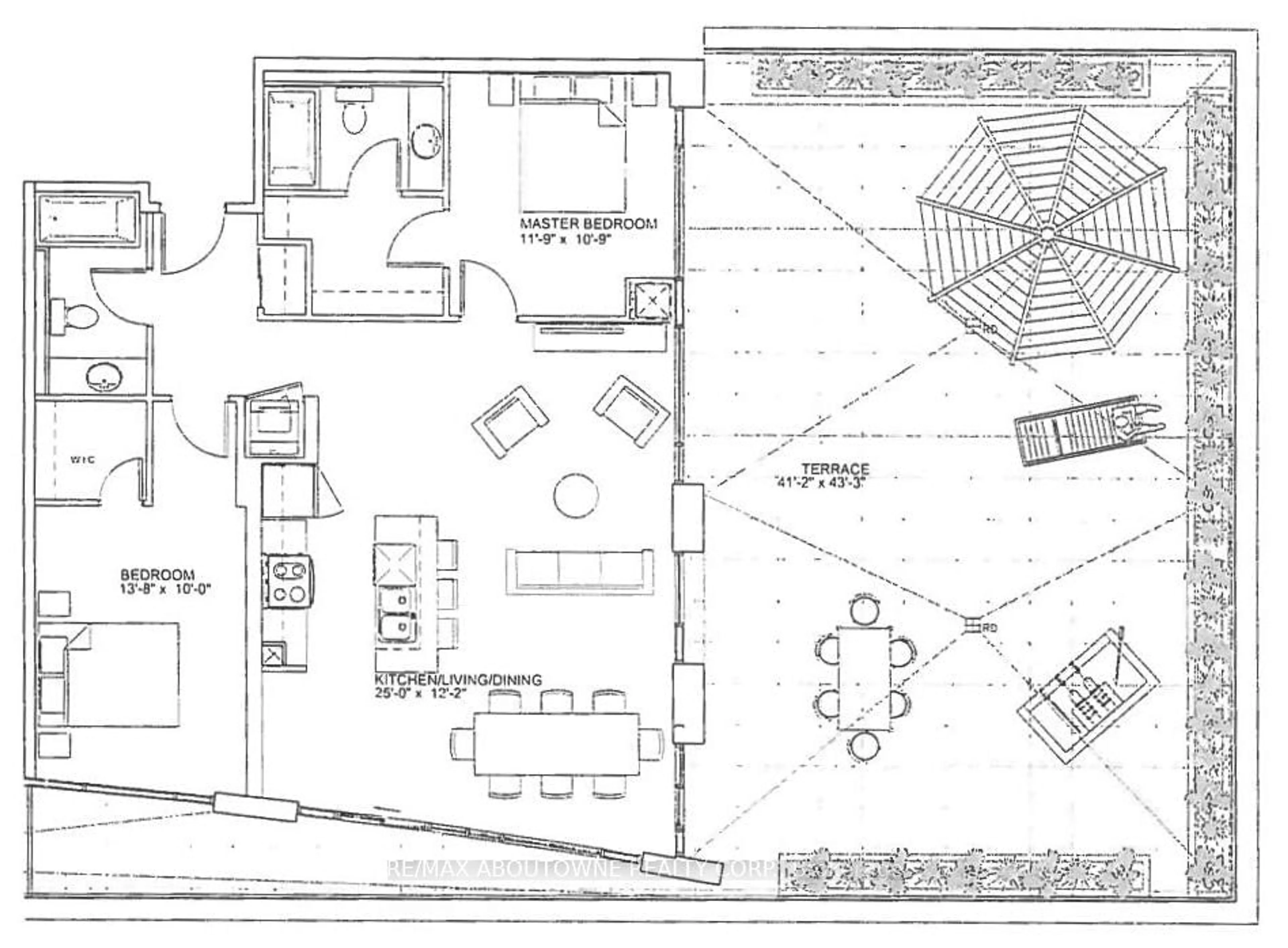 Floor plan for 2522 Keele St #408, Toronto Ontario M6L 0A2