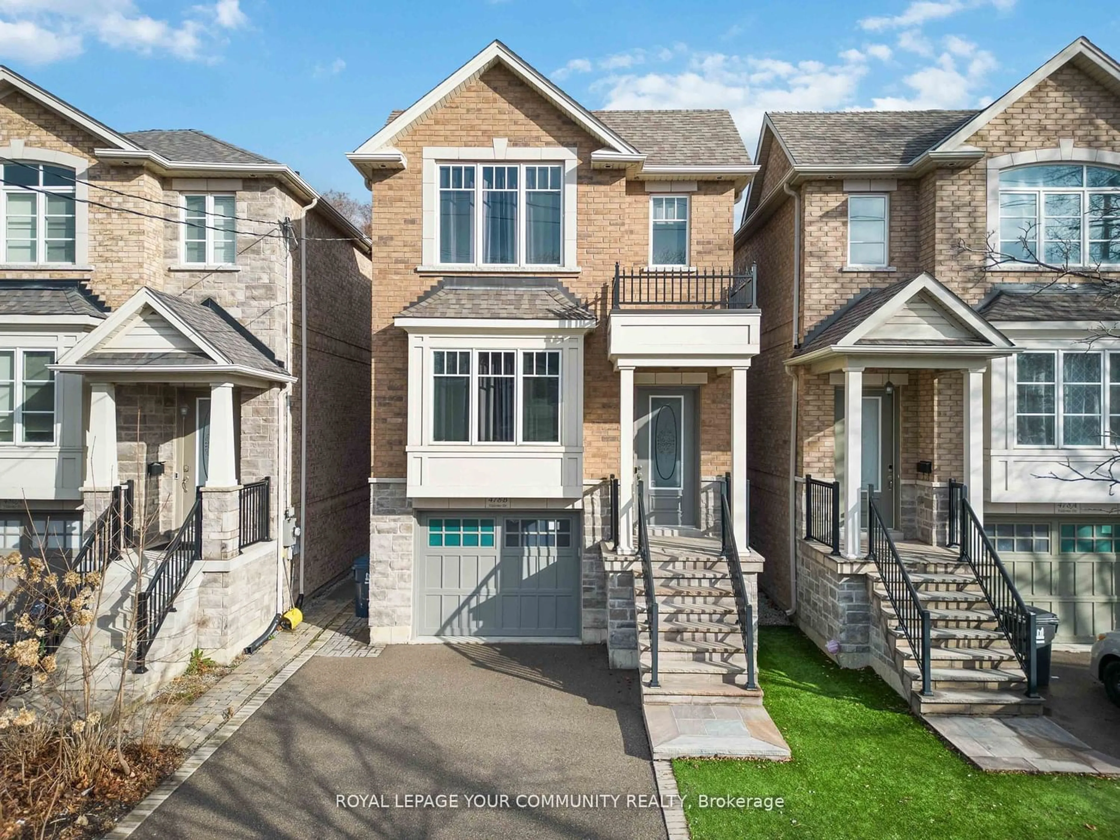 Frontside or backside of a home for 478B Valermo Dr, Toronto Ontario M8W 2M7
