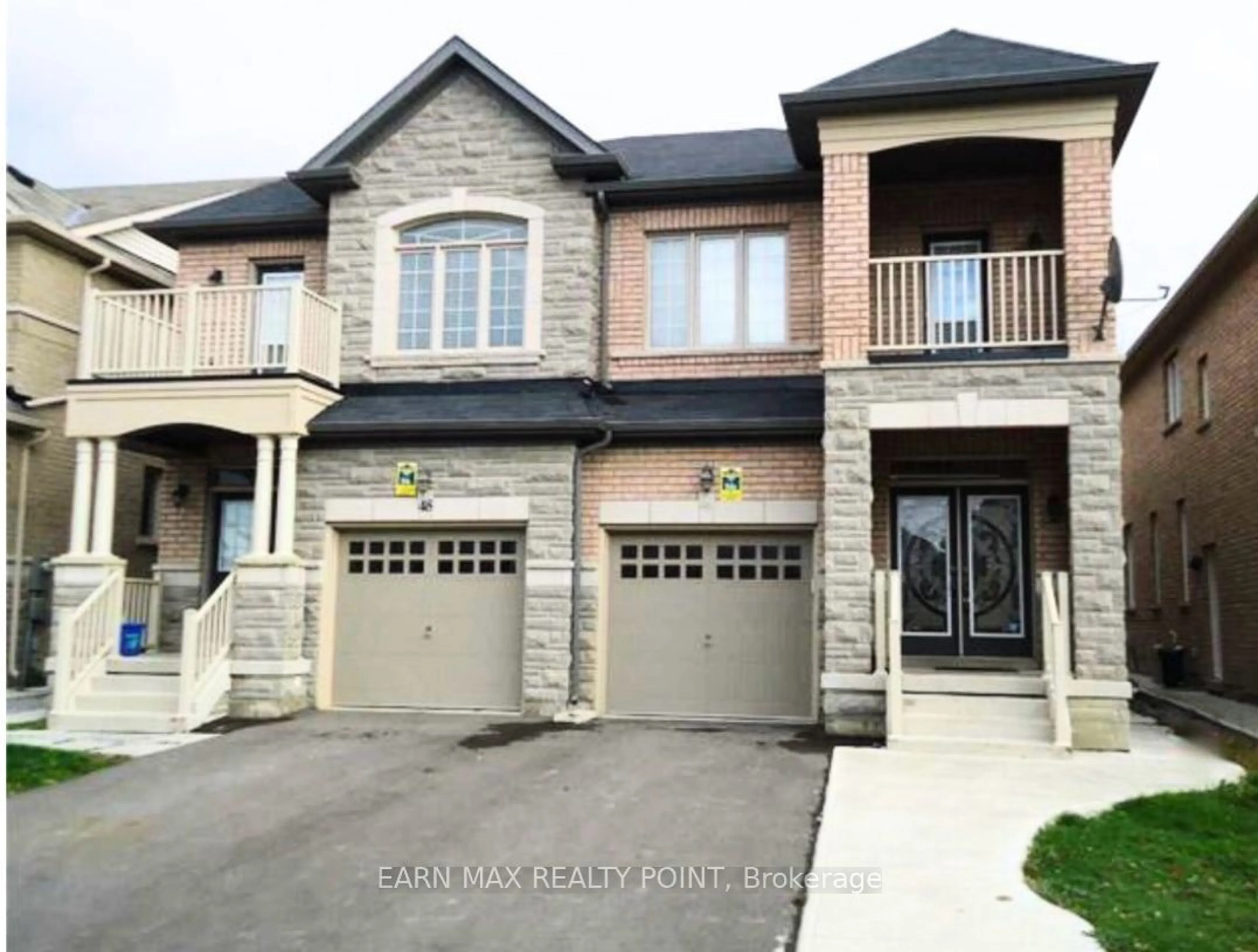 A pic from exterior of the house or condo for 46 Vanderpool Cres, Brampton Ontario L6P 3W7