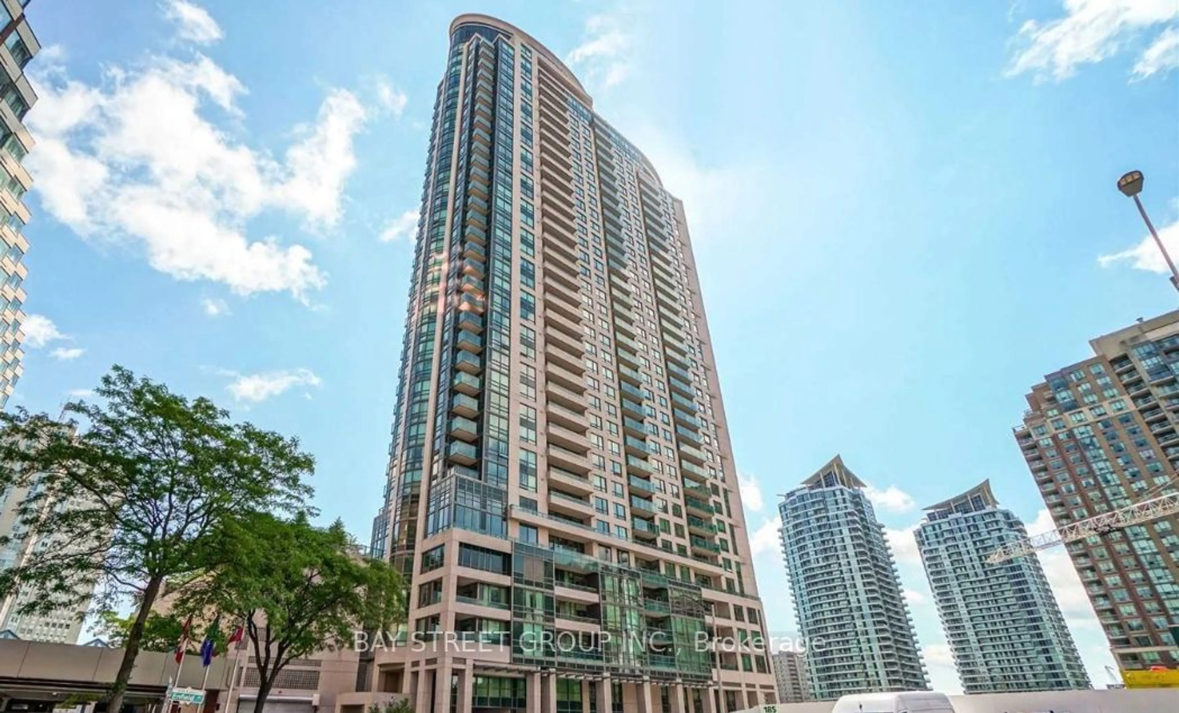 A pic from exterior of the house or condo for 208 Enfield Pl #1210, Mississauga Ontario L5B 0G8