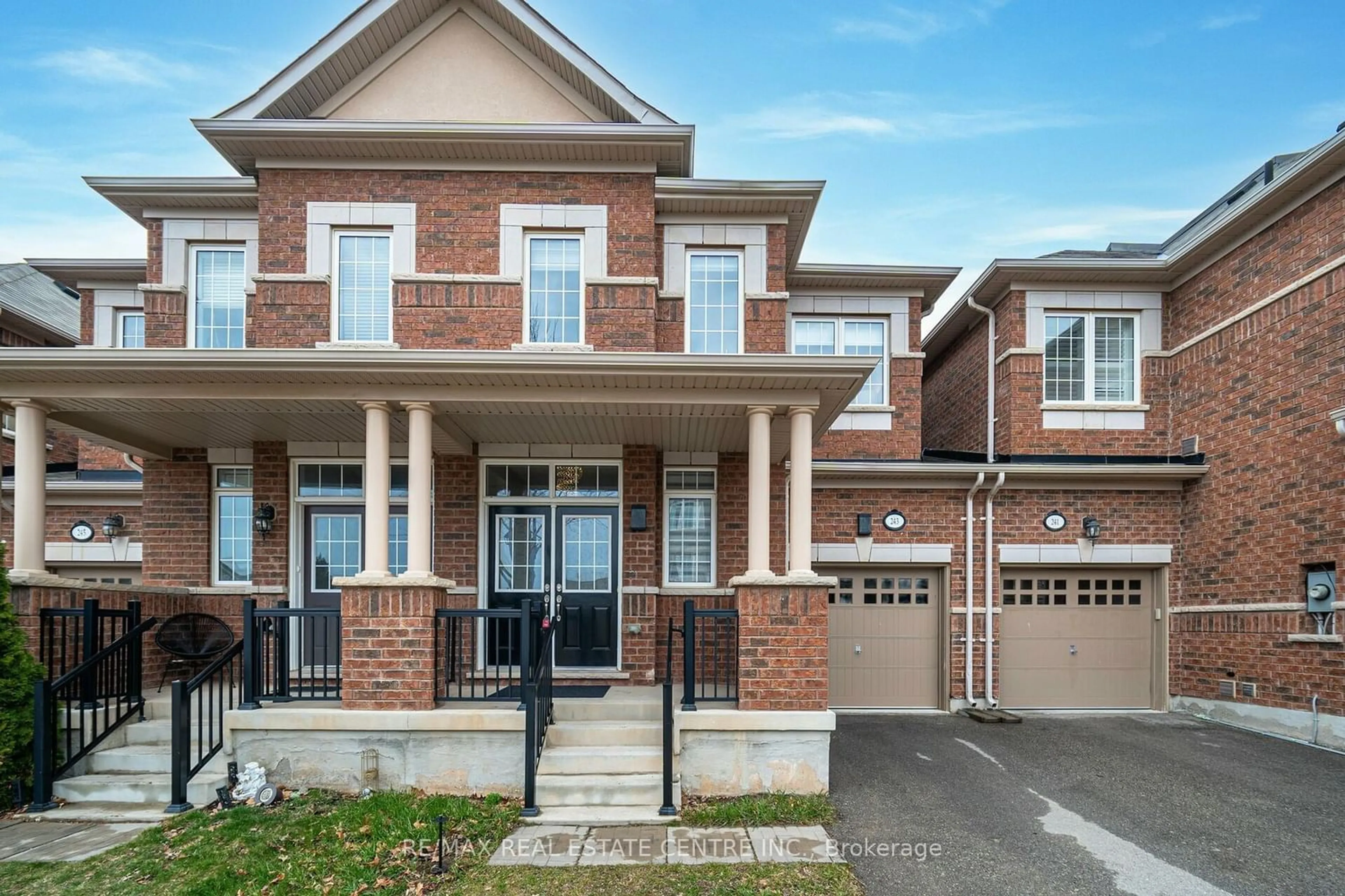 Home with brick exterior material for 243 Sarah Cline Dr, Oakville Ontario L6M 0V3