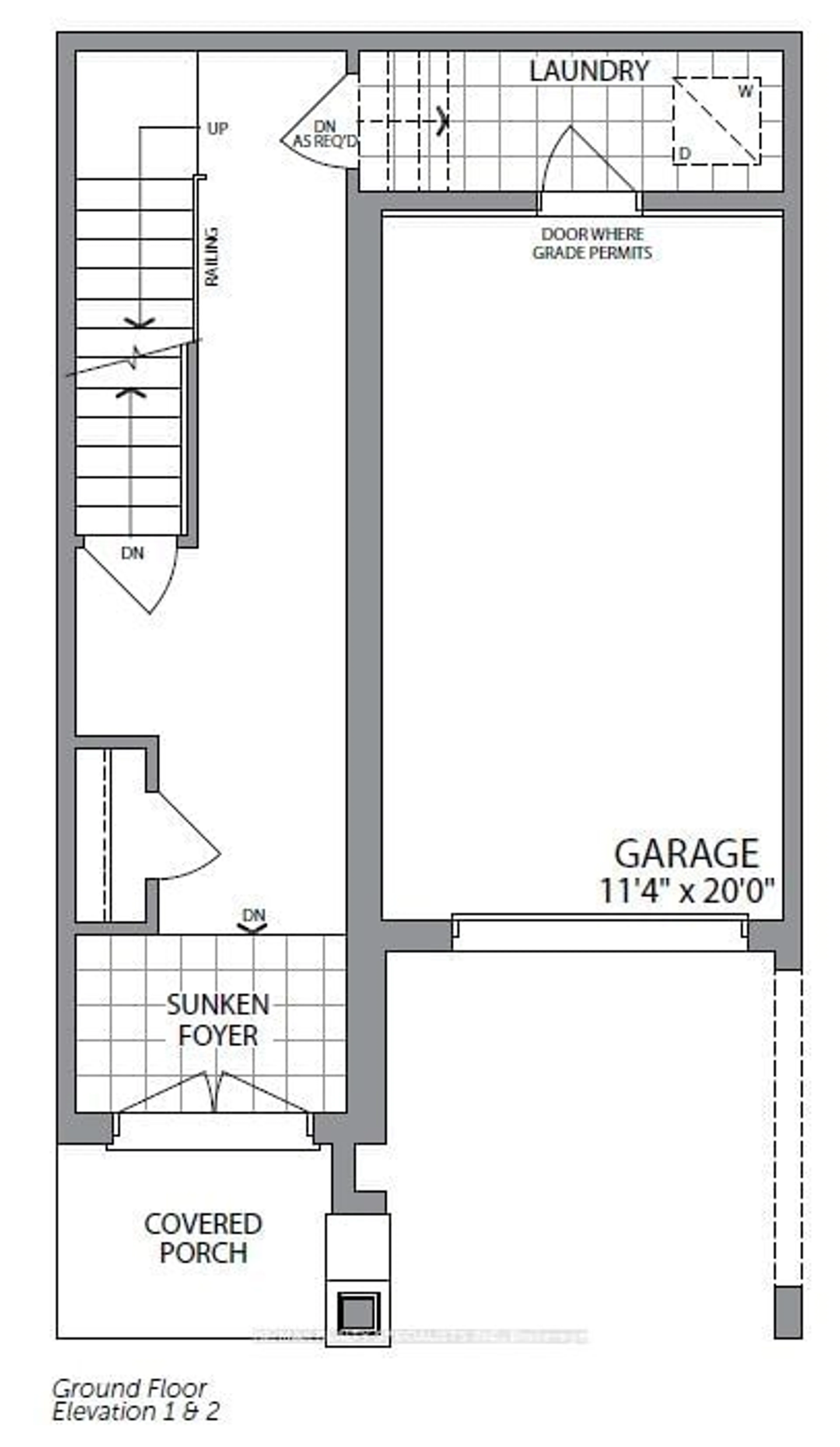 Floor plan for 94 Donald Ficht Cres, Brampton Ontario L7A 0C4