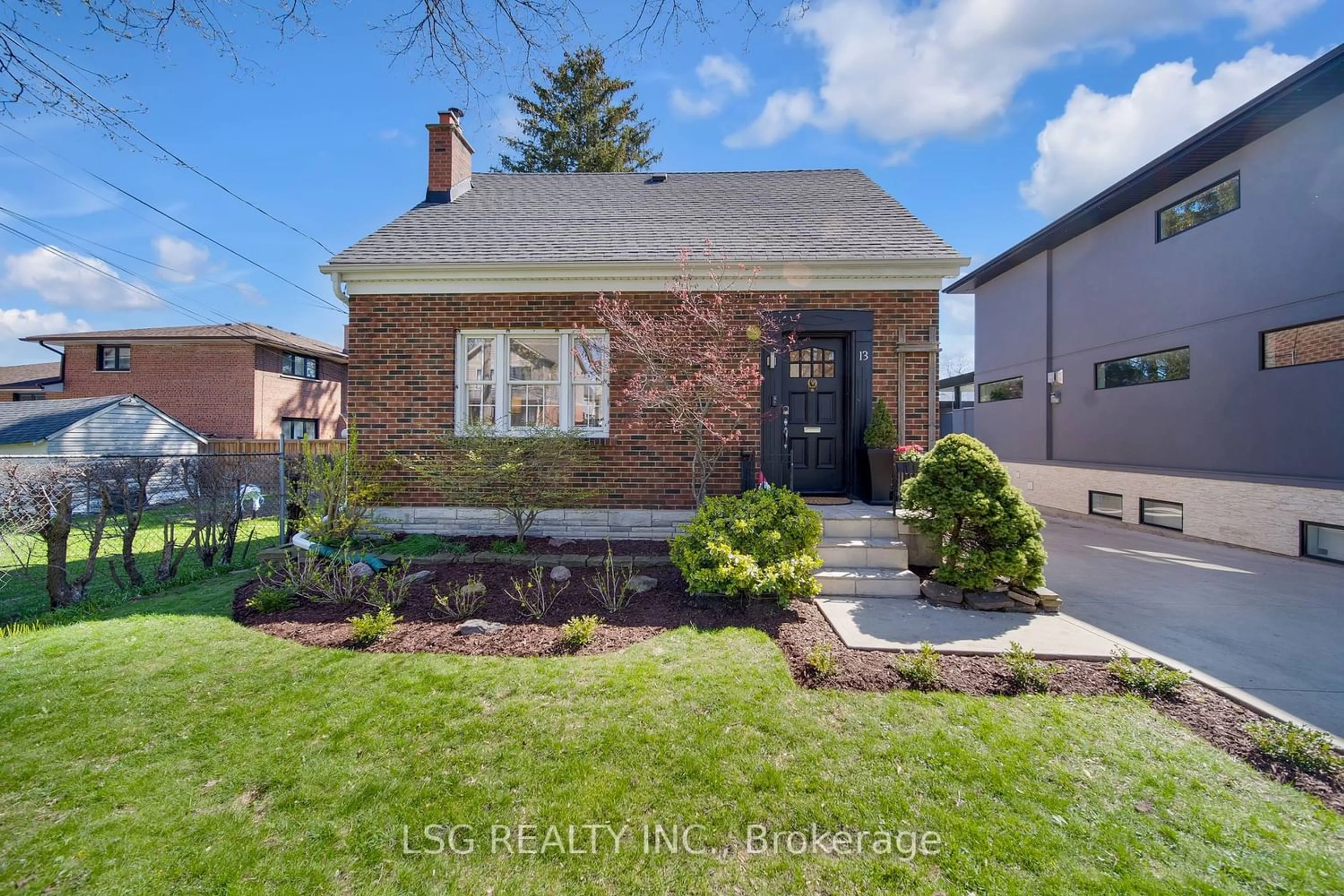 Frontside or backside of a home for 13 Berl Ave, Toronto Ontario M8Y 3C3