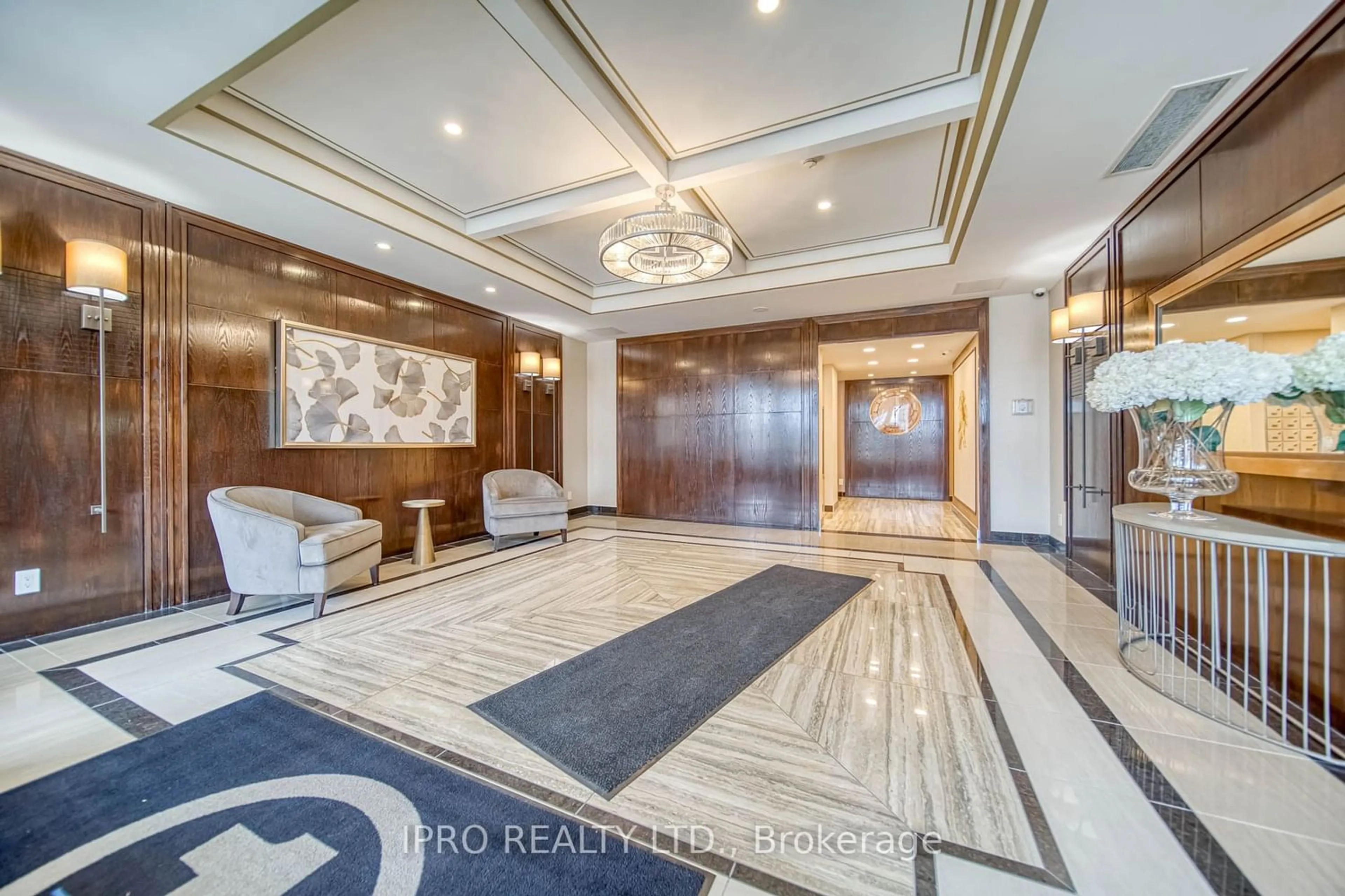 Indoor lobby for 2365 Central Park Dr #902, Oakville Ontario L6H 0C7