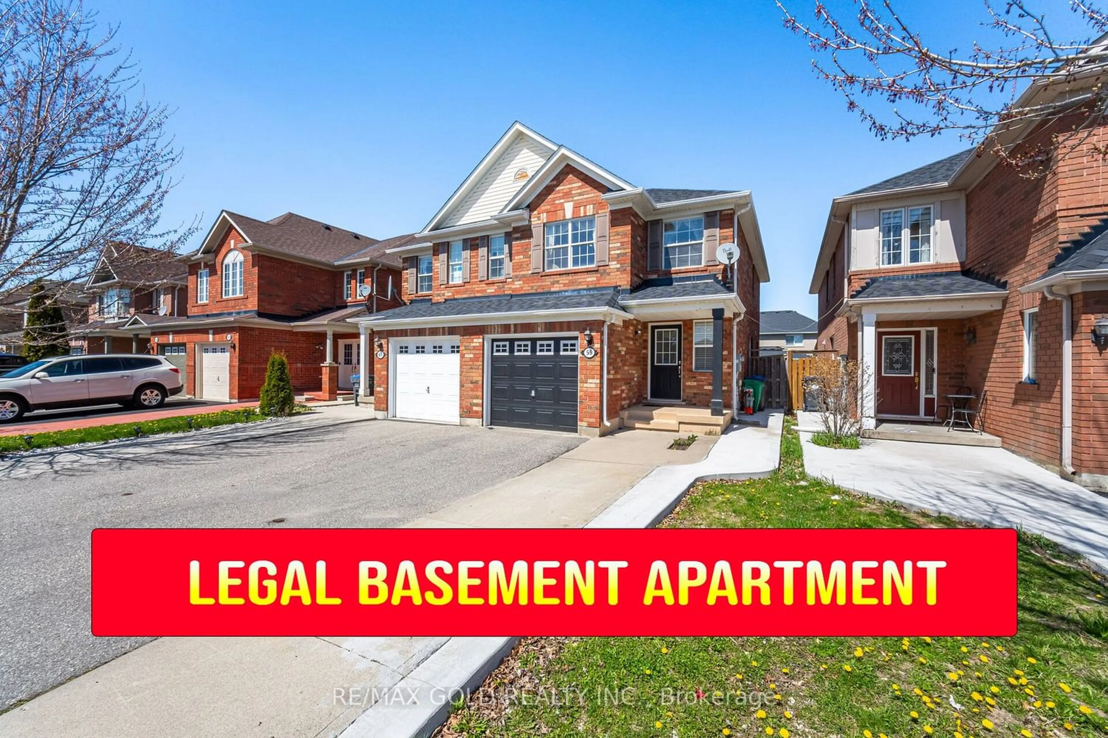 Home with brick exterior material for 59 Eastway St, Brampton Ontario L6S 0A4
