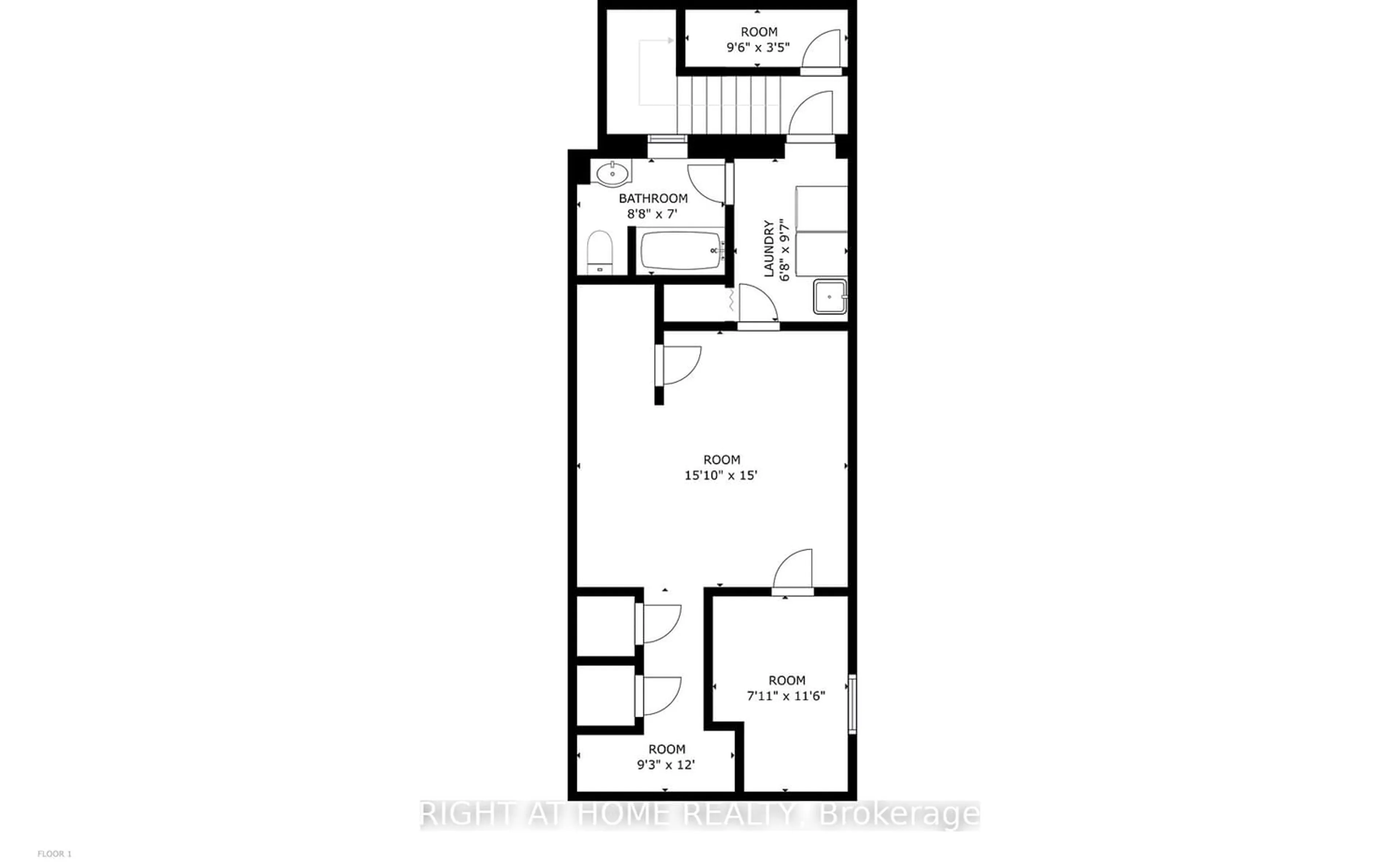 Floor plan for 145 Livingstone Ave, Toronto Ontario M6E 2L9