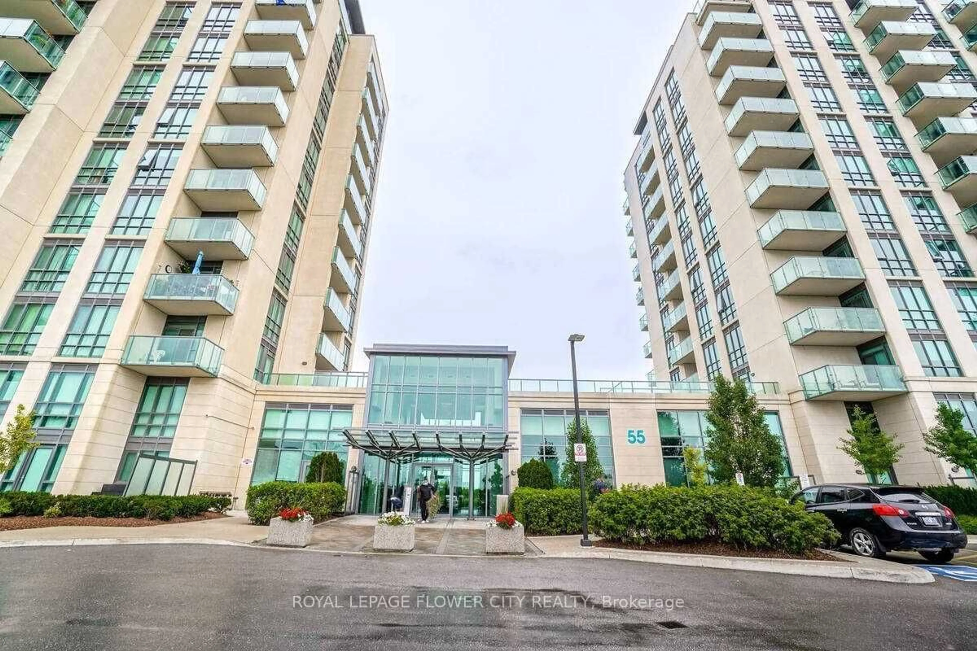 A pic from exterior of the house or condo for 55 Yorkland Blvd #305, Brampton Ontario L6P 4K9