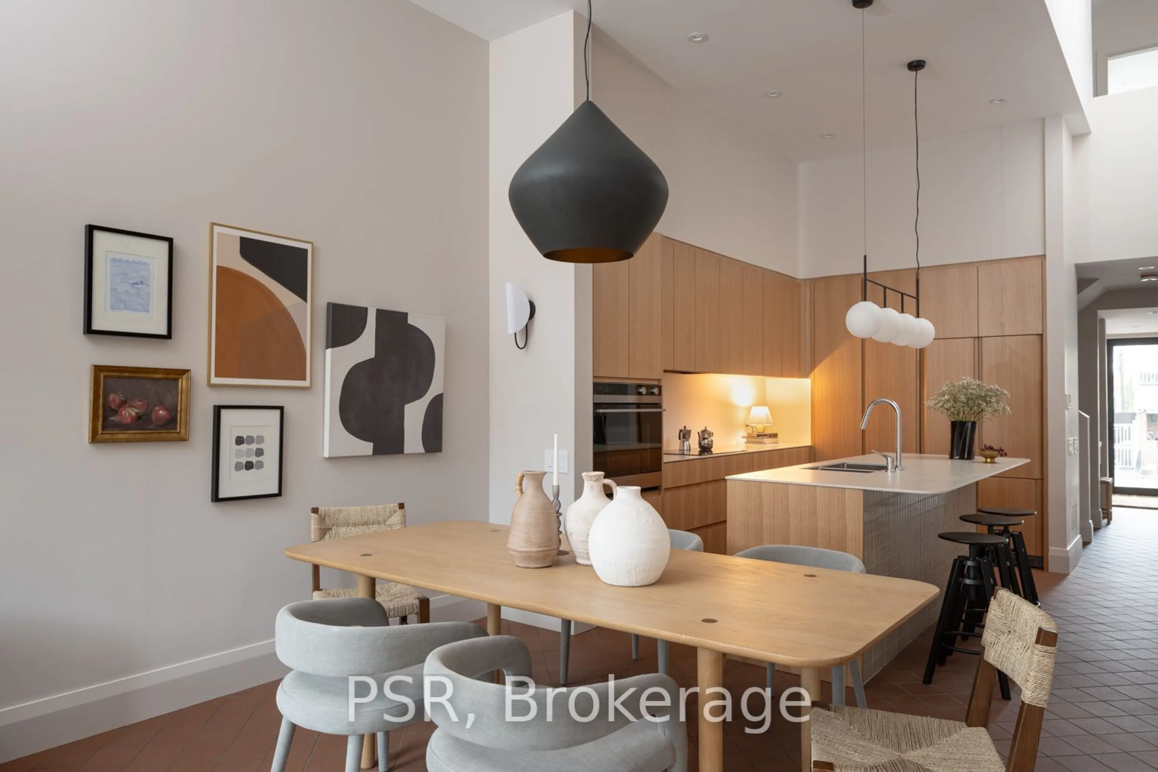 Contemporary kitchen for 168 Lappin Ave #A, Toronto Ontario M6H 1Y8