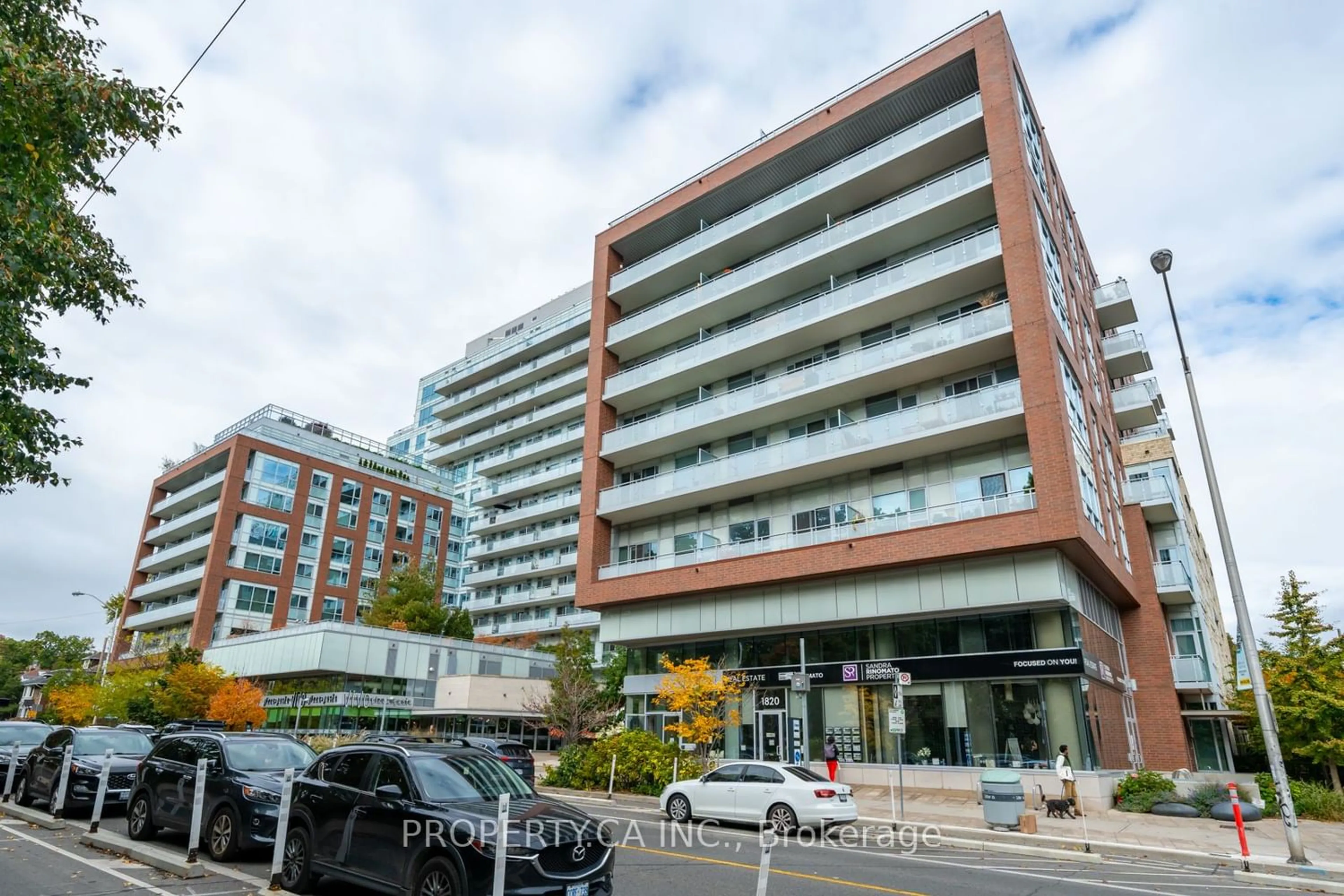 A pic from exterior of the house or condo for 1830 Bloor St #335, Toronto Ontario M6P 0A2