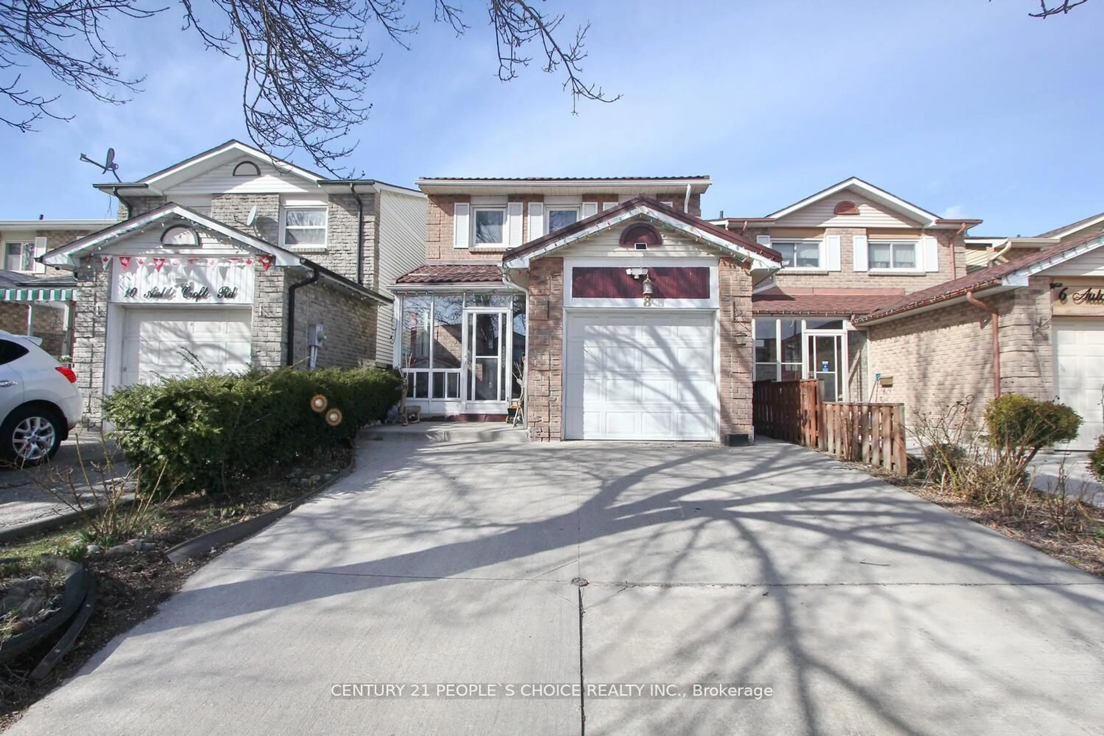 Frontside or backside of a home for 8 Auld Croft Rd, Toronto Ontario M9W 6E4