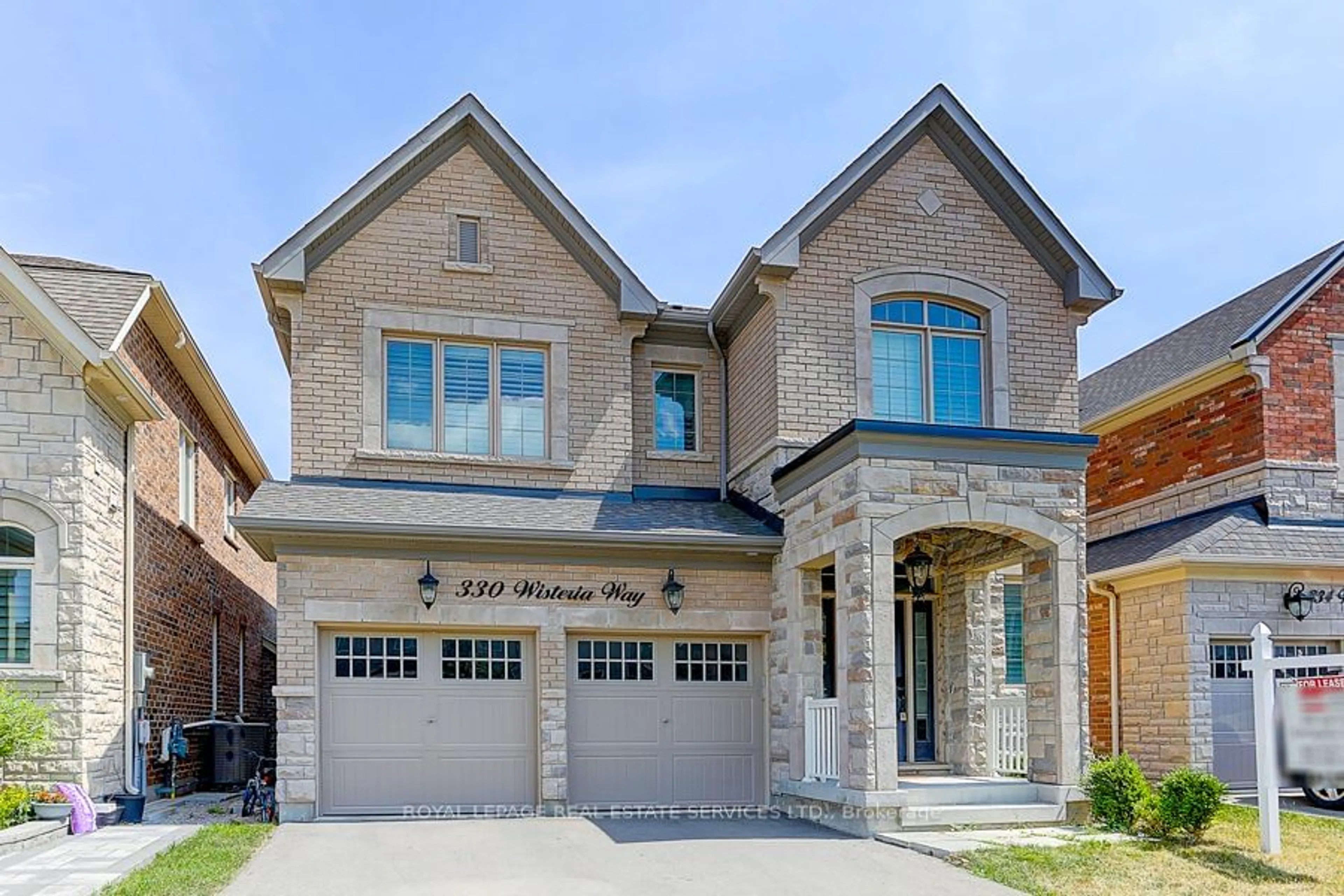 Home with brick exterior material for 330 Wisteria Way, Oakville Ontario L6M 1L6