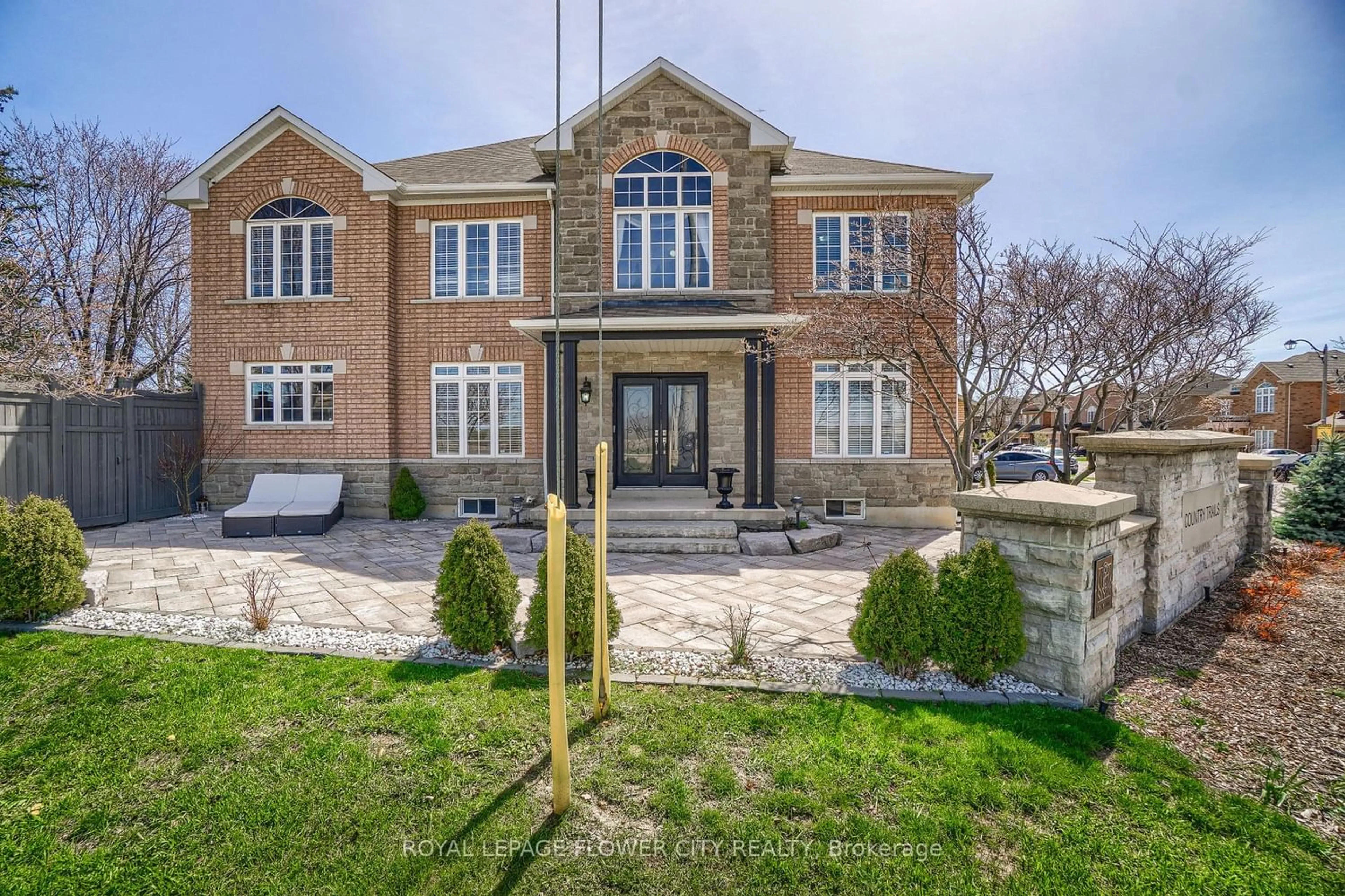 Home with brick exterior material for 1 Yellow Avens Blvd, Brampton Ontario L6R 0T1